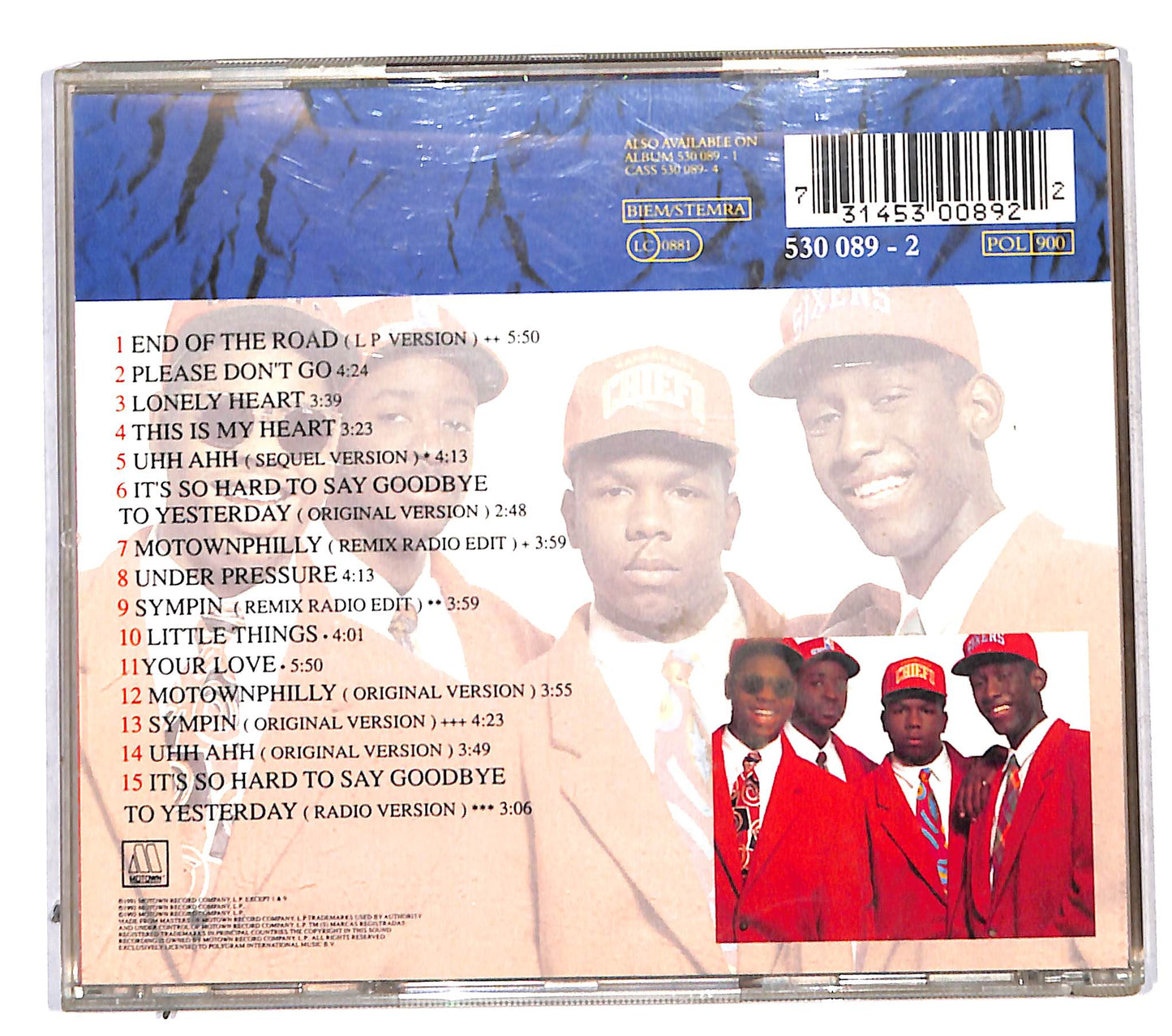 EBOND Boyz Ii Men - Cooleyhighharmony CD CD141413