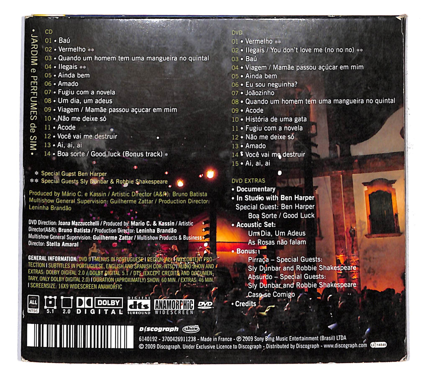 EBOND Vanessa Da Mata - Ao Vivo (Live In Brazil)+DVD DIGIPACK CD CD141417