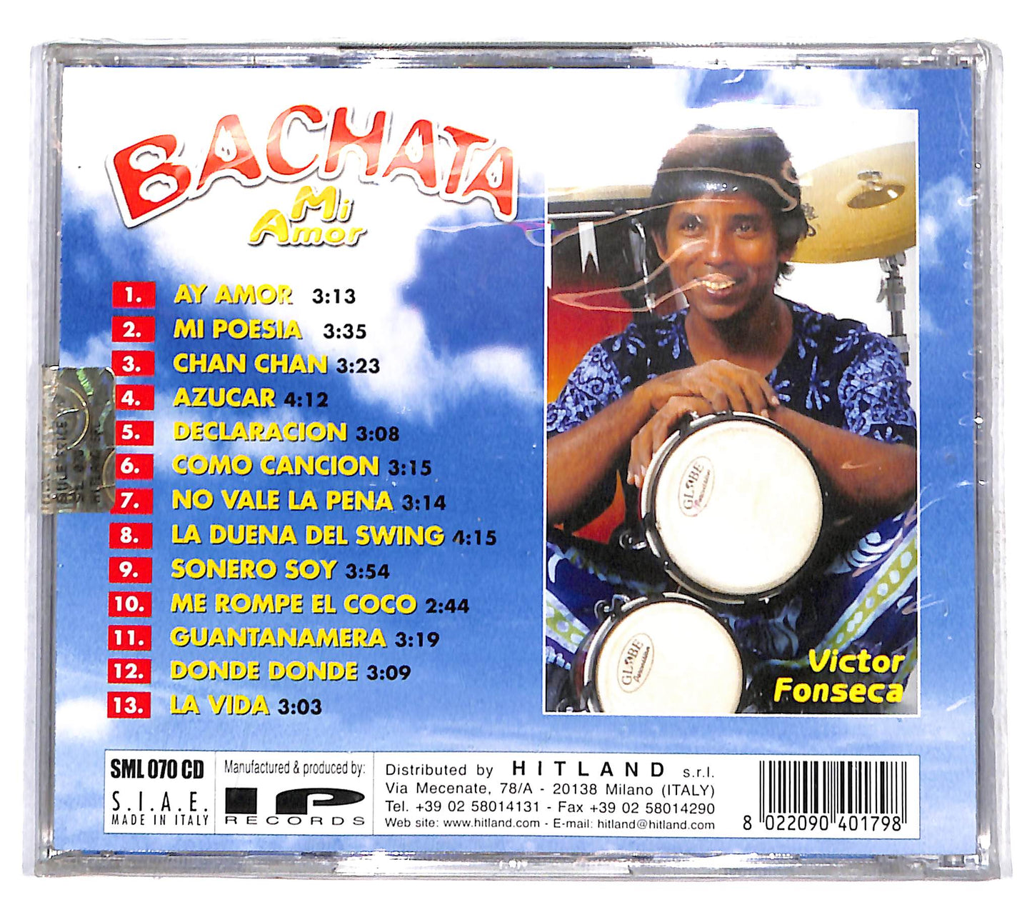 EBOND Victor Fonseca - Bachata Mi Amor CD CD141507