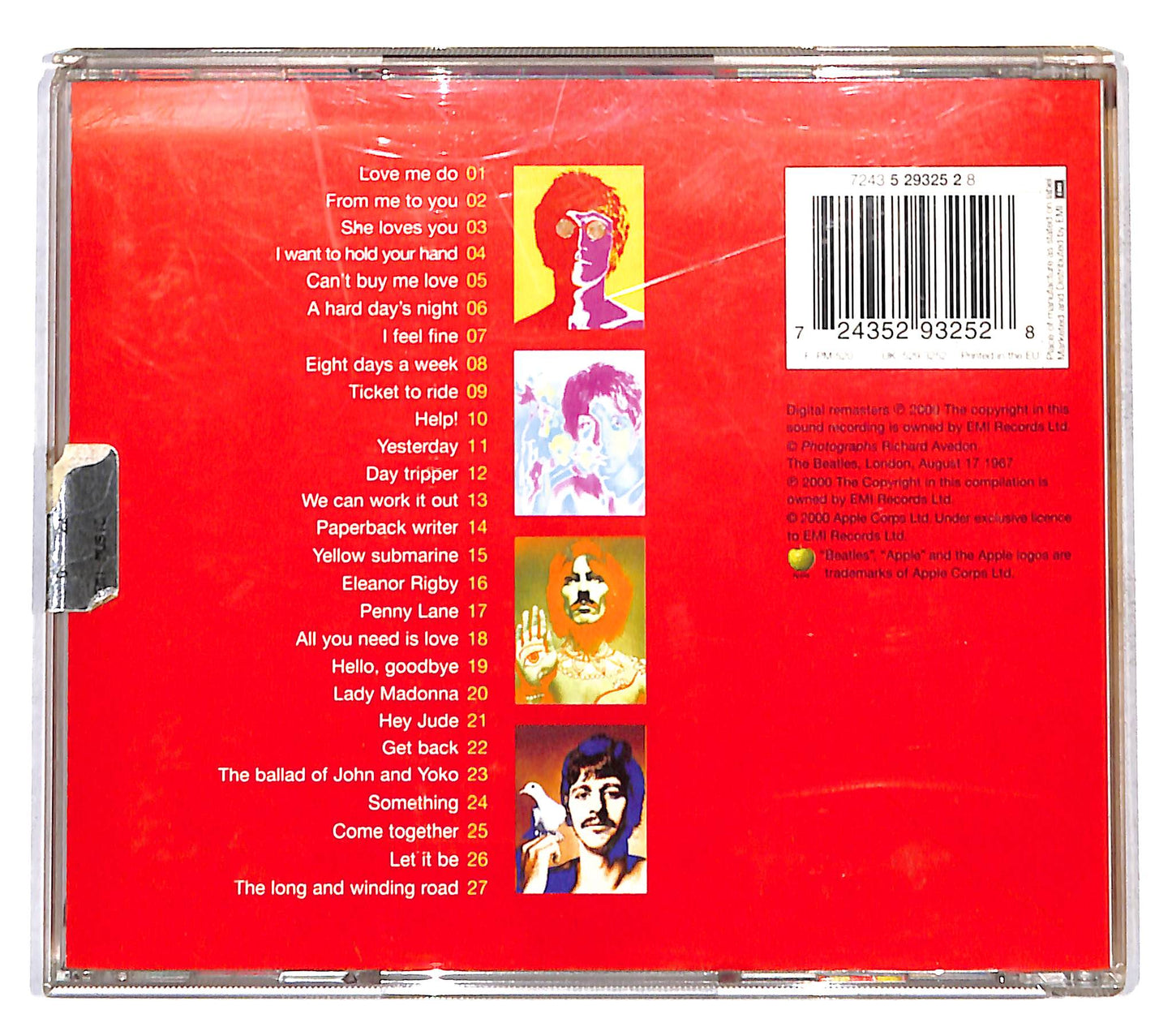 EBOND The Beatles - 1 CD CD141523