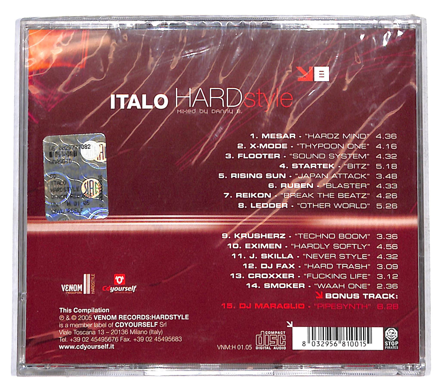 EBOND Danny B - Italo Hard Style CD CD141537