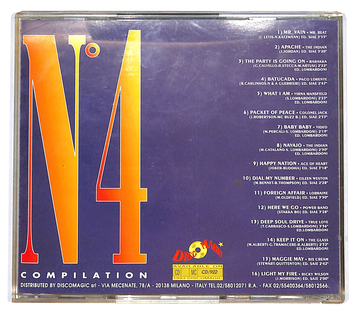 EBOND Various - N°4 Compilation CD CD141608