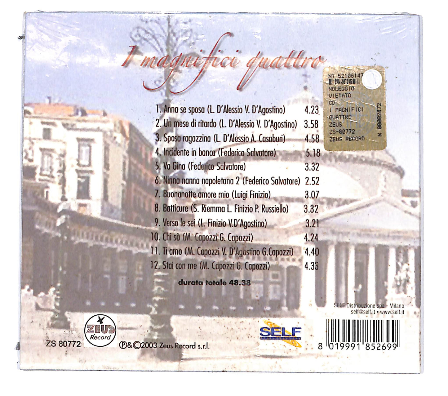 EBOND Various - I Magnifici Quattro CD CD141612