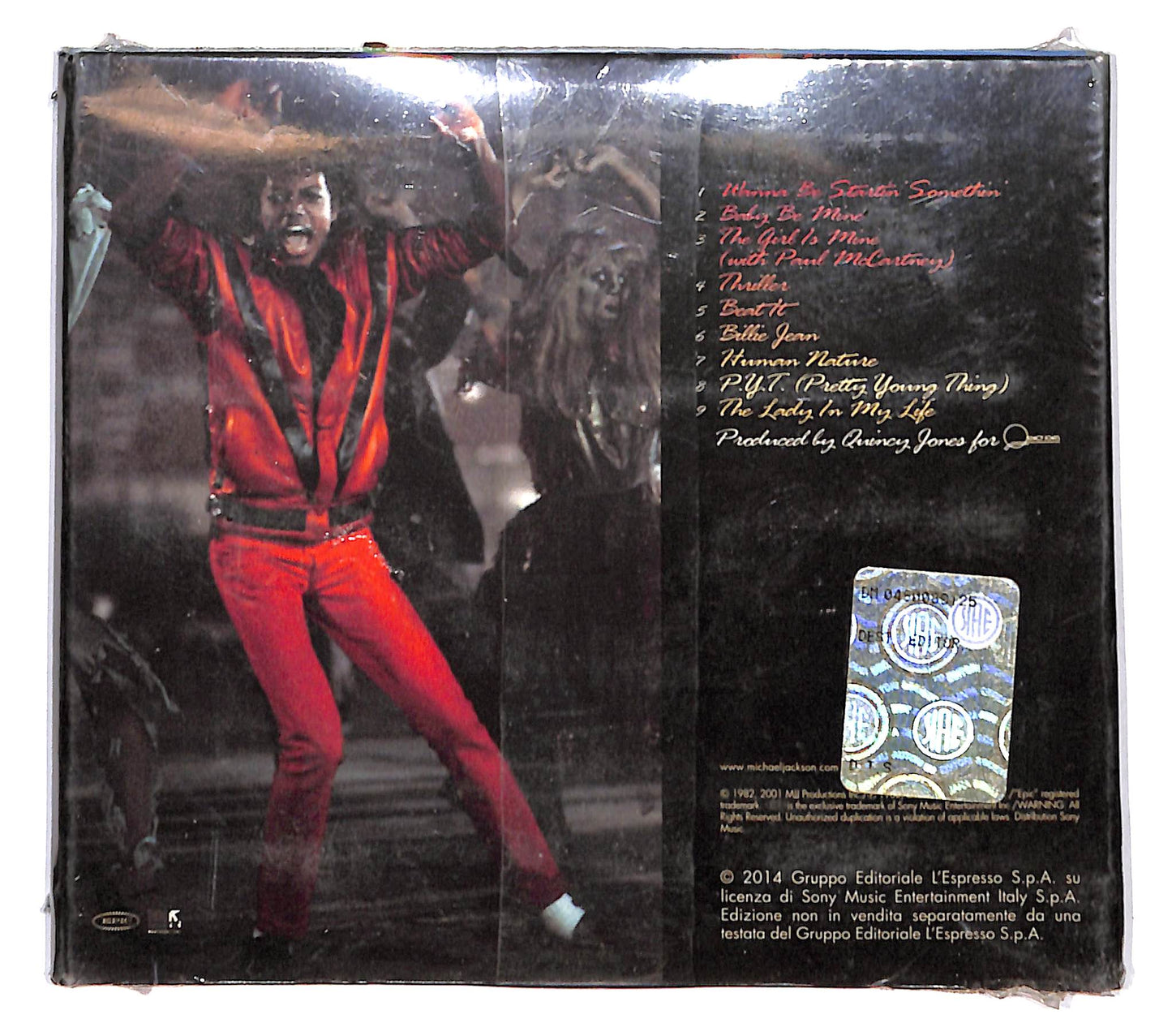 EBOND Michael Jackson Thriller DIGIPACK CD CD141703