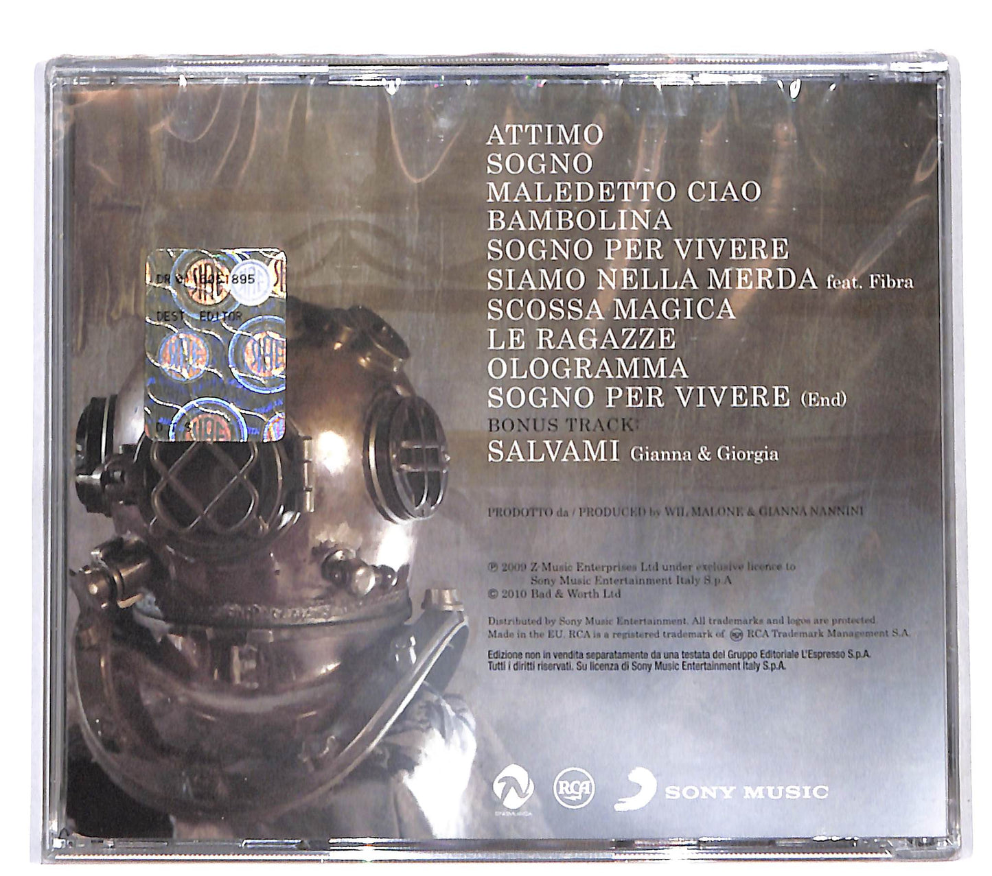 EBOND Gianna Nannini - GiannaDream (Solo I Sogni Sono Veri) CD CD141907