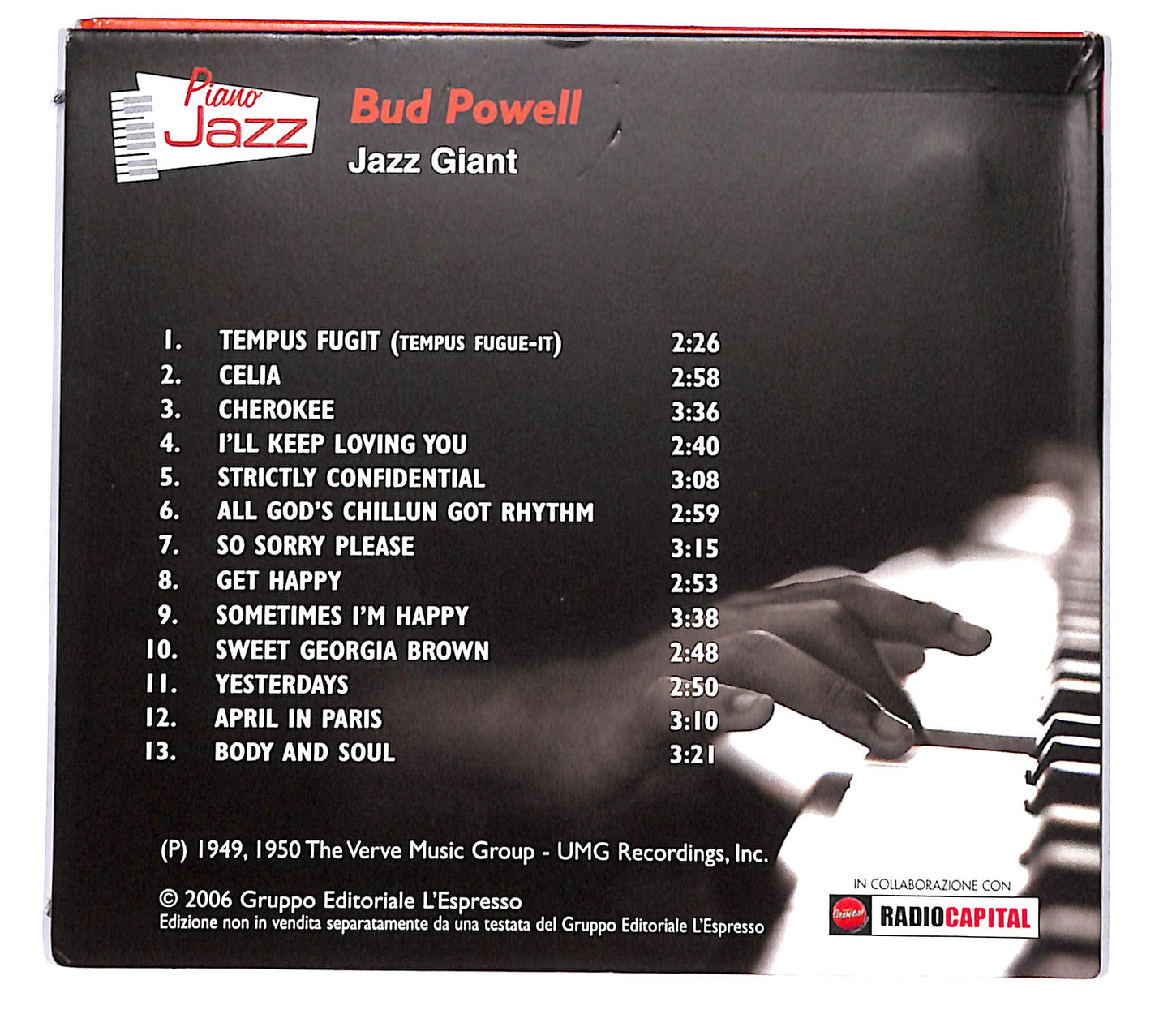 EBOND Bud Powell - Jazz Giant DIGIPACK CD CD141914