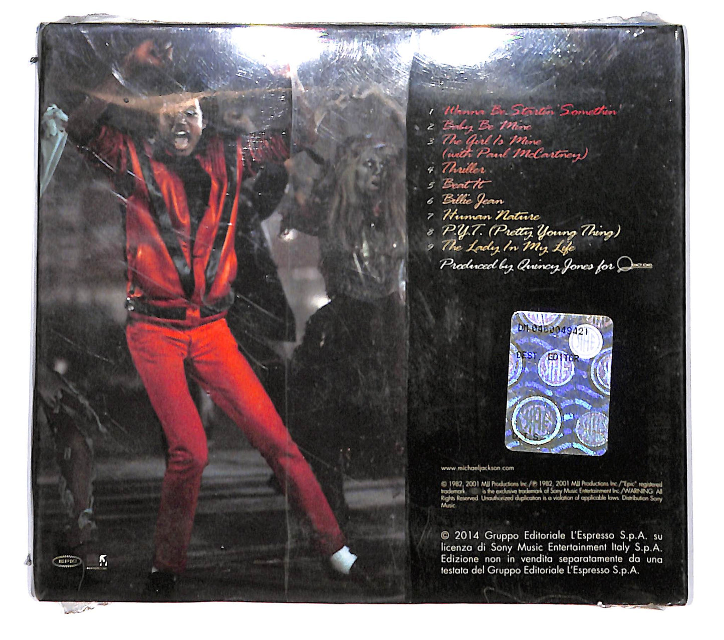 EBOND Micheal Jackson - Thriller EDITORIALE CD CD141915