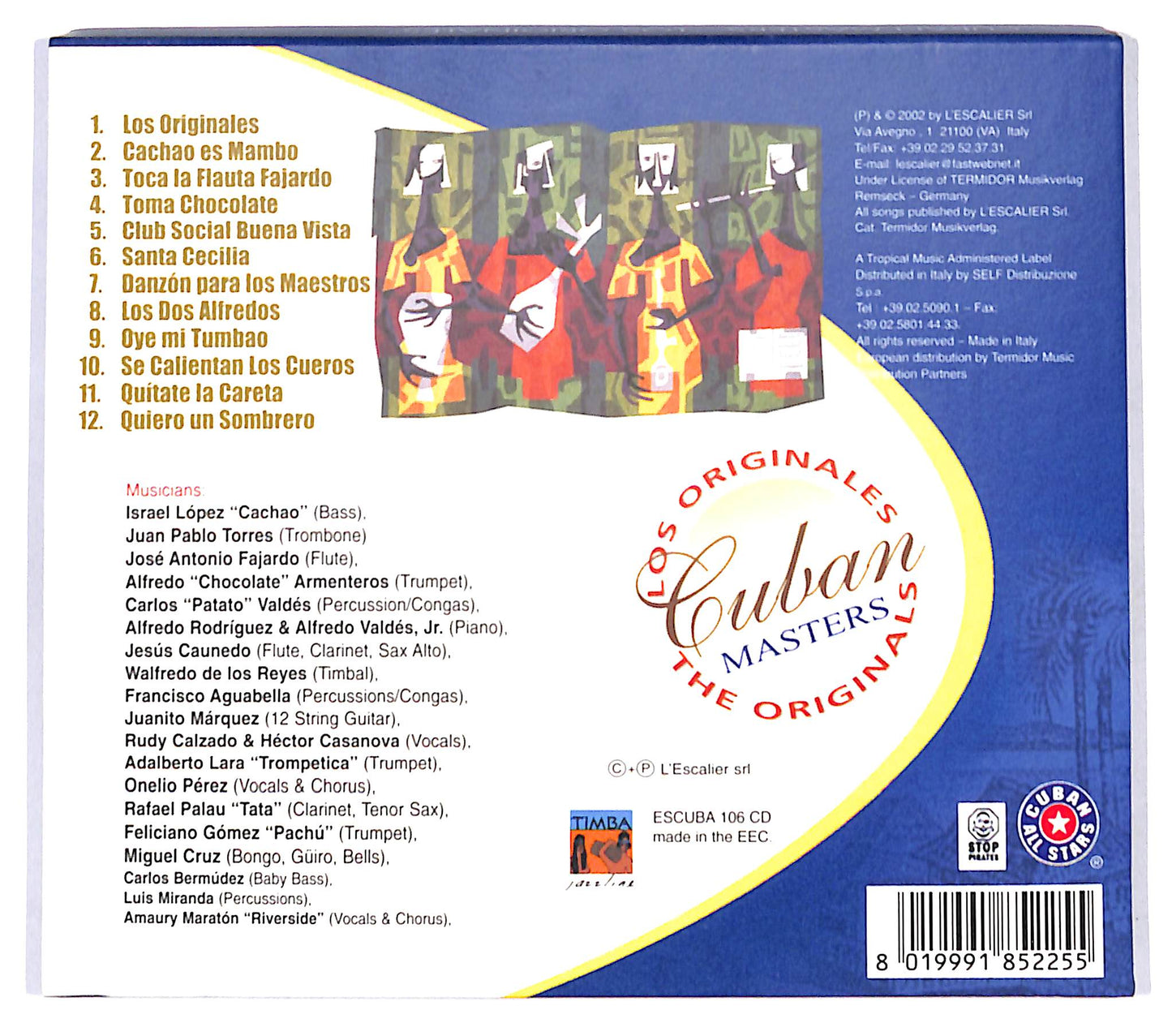 EBOND Cuban Masters - Los Originales - The Originals CD CD141916