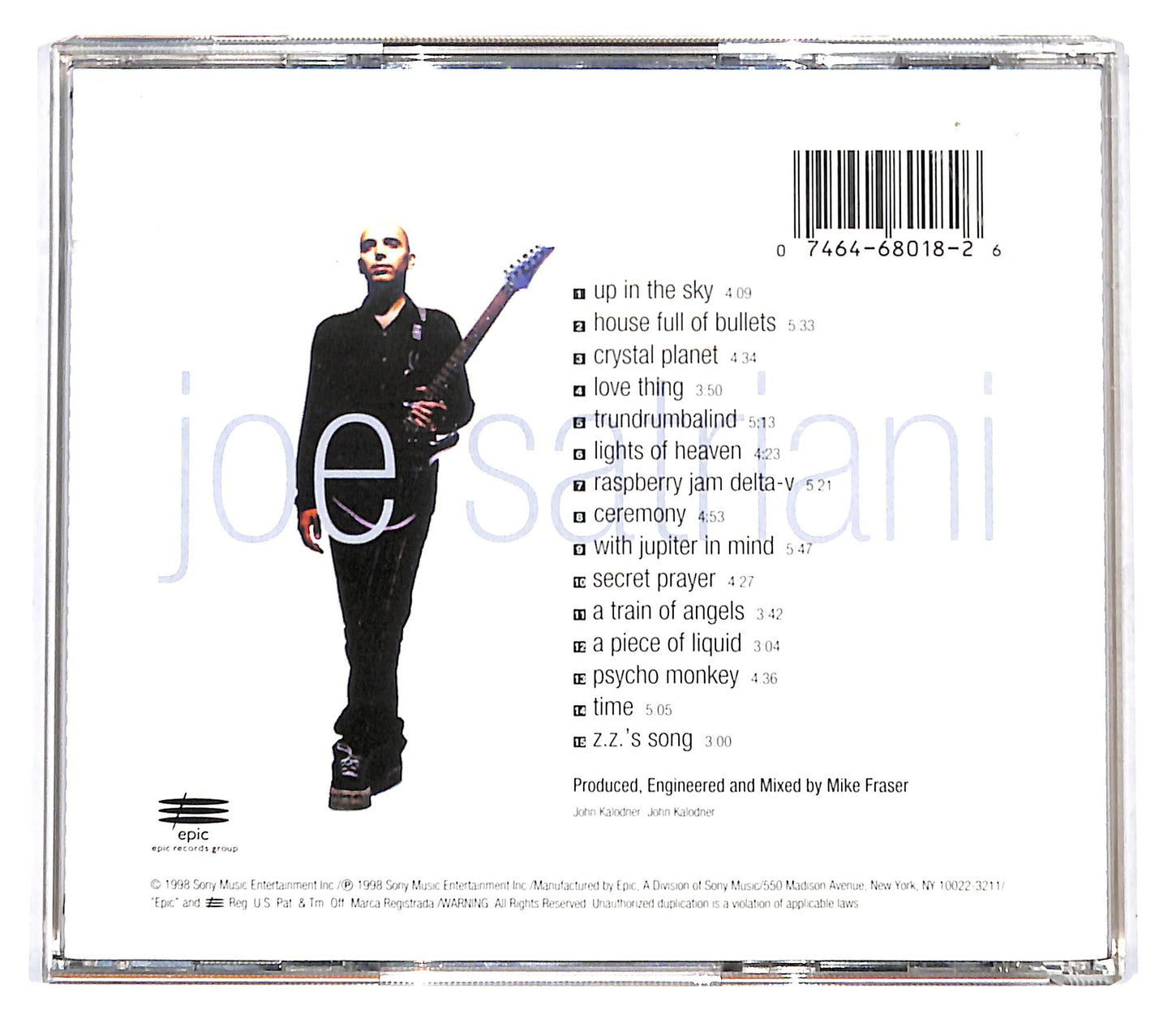 EBOND Joe Satriani - Crystal Planet CD CD142027