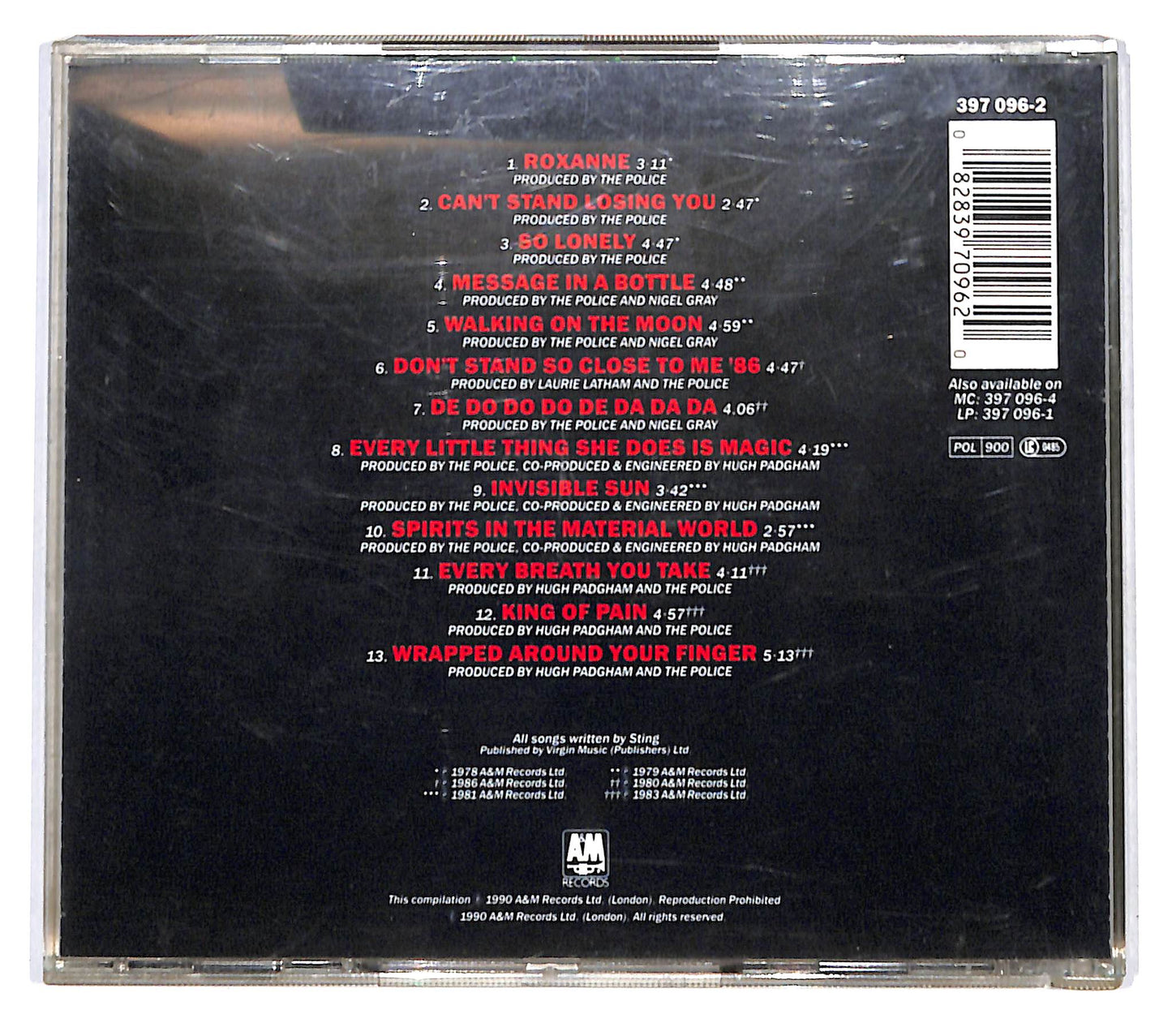 EBOND The Police - Their Greatest Hits CD CD142041