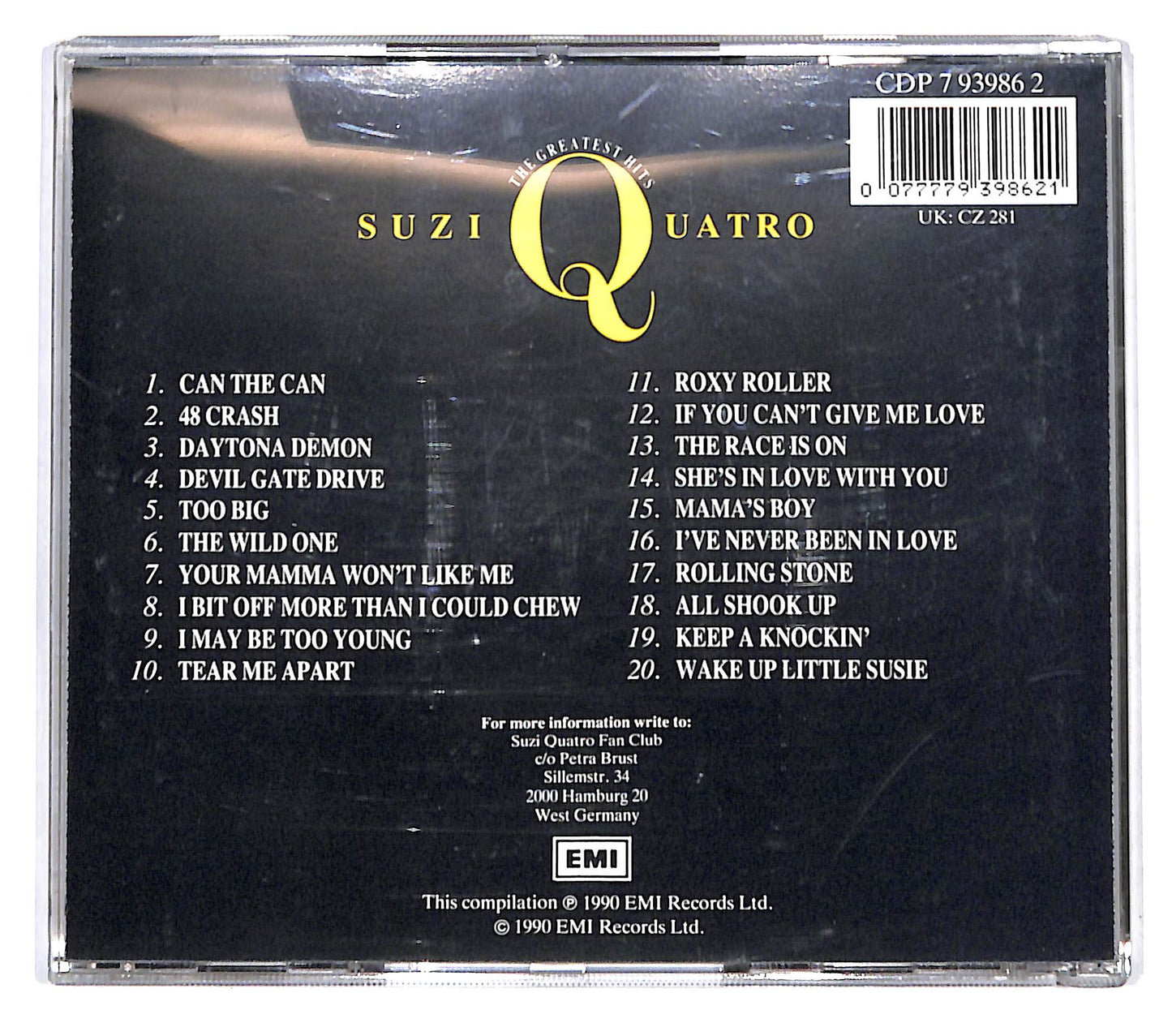 EBOND Suzi Quatro - The Wild One - The Greatest Hits CD CD142043