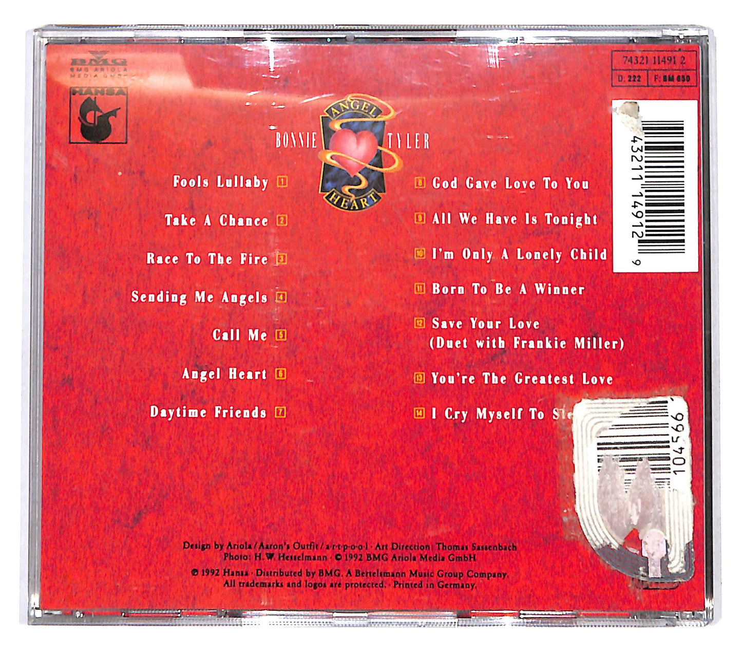 EBOND Bonnie Tyler - Angel Heart CD CD142109