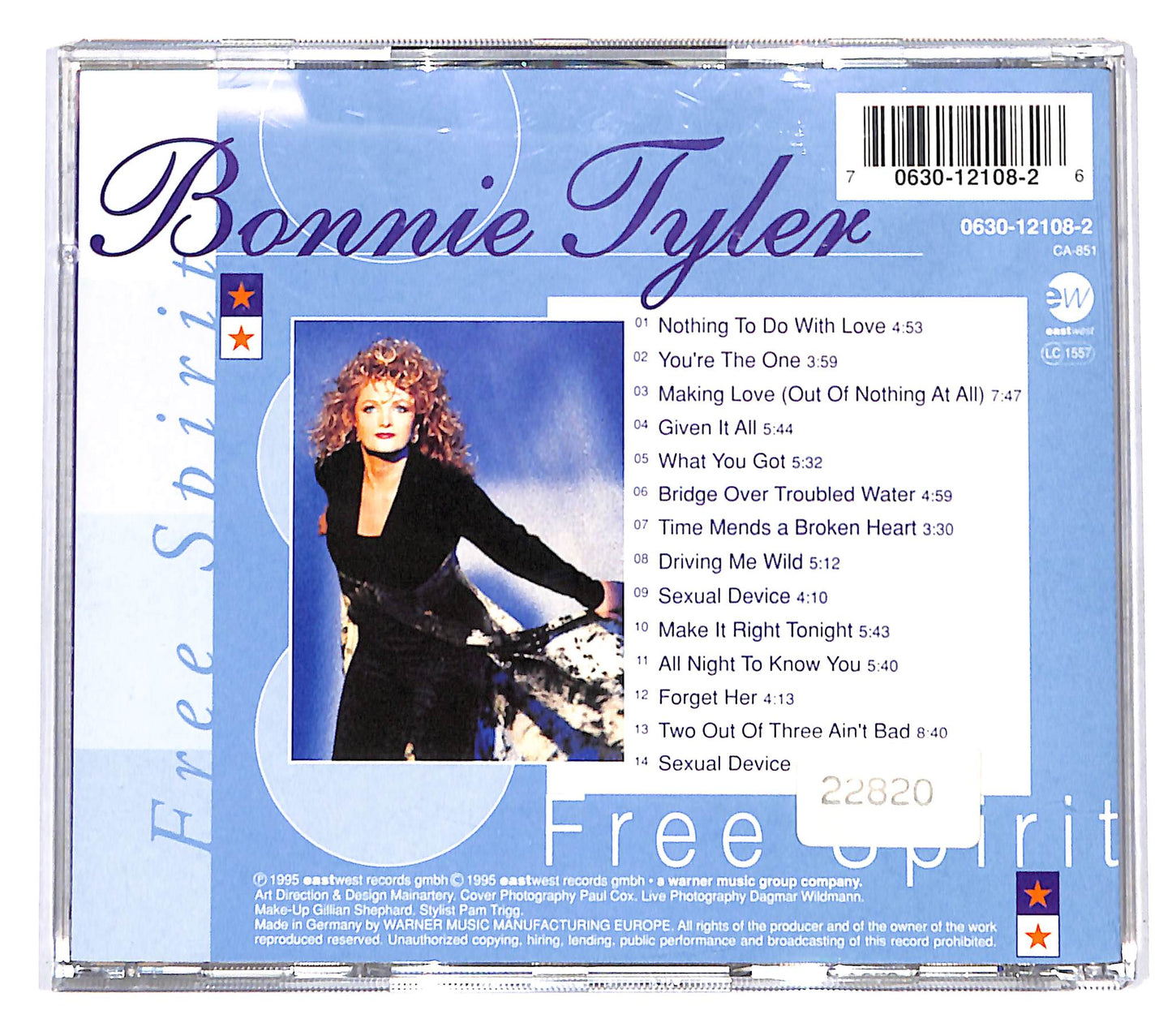 EBOND Bonnie Tyler - Free Spirit CD CD142110