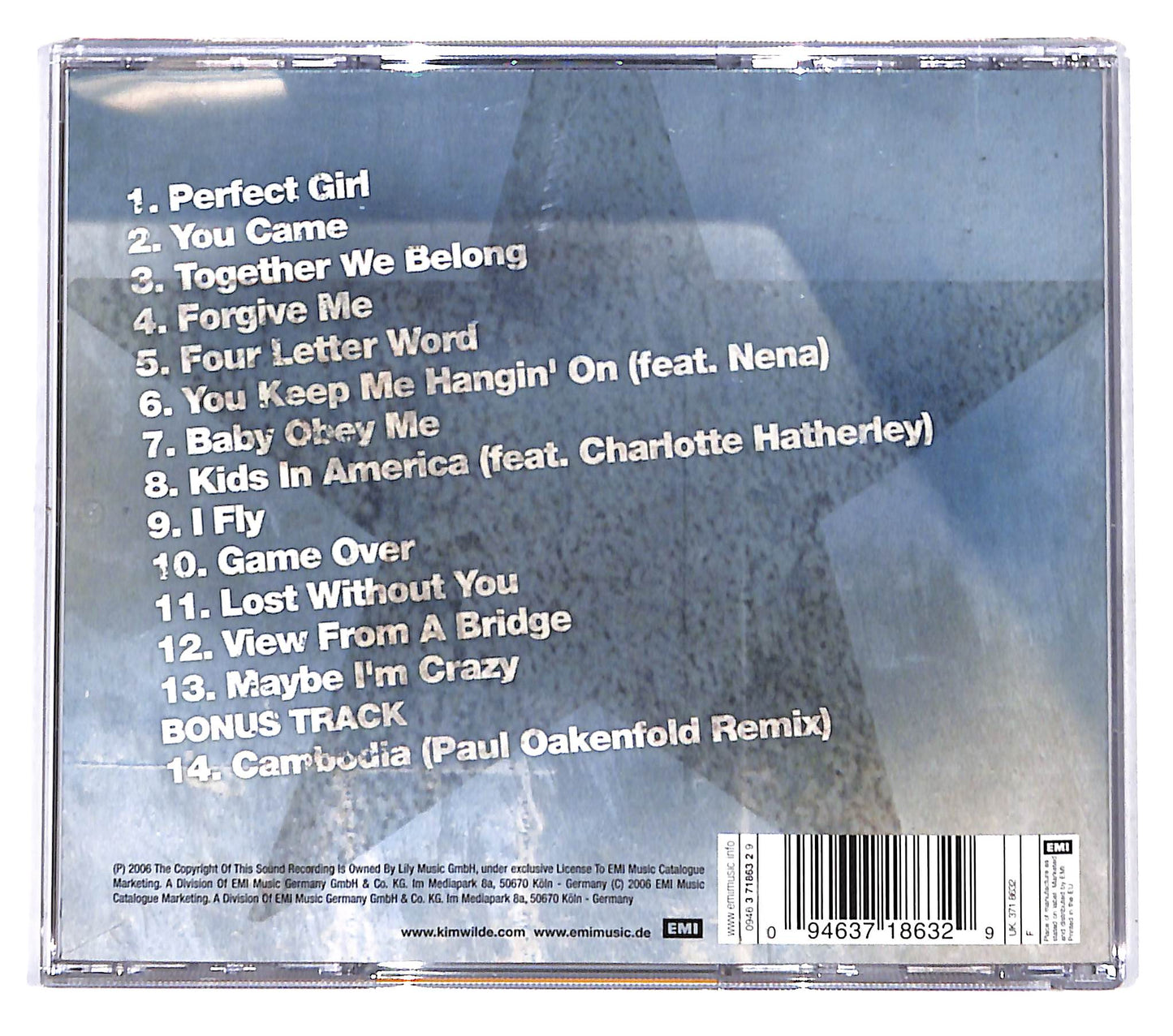 EBOND Kim Wilde - Never Say Never CD CD142116