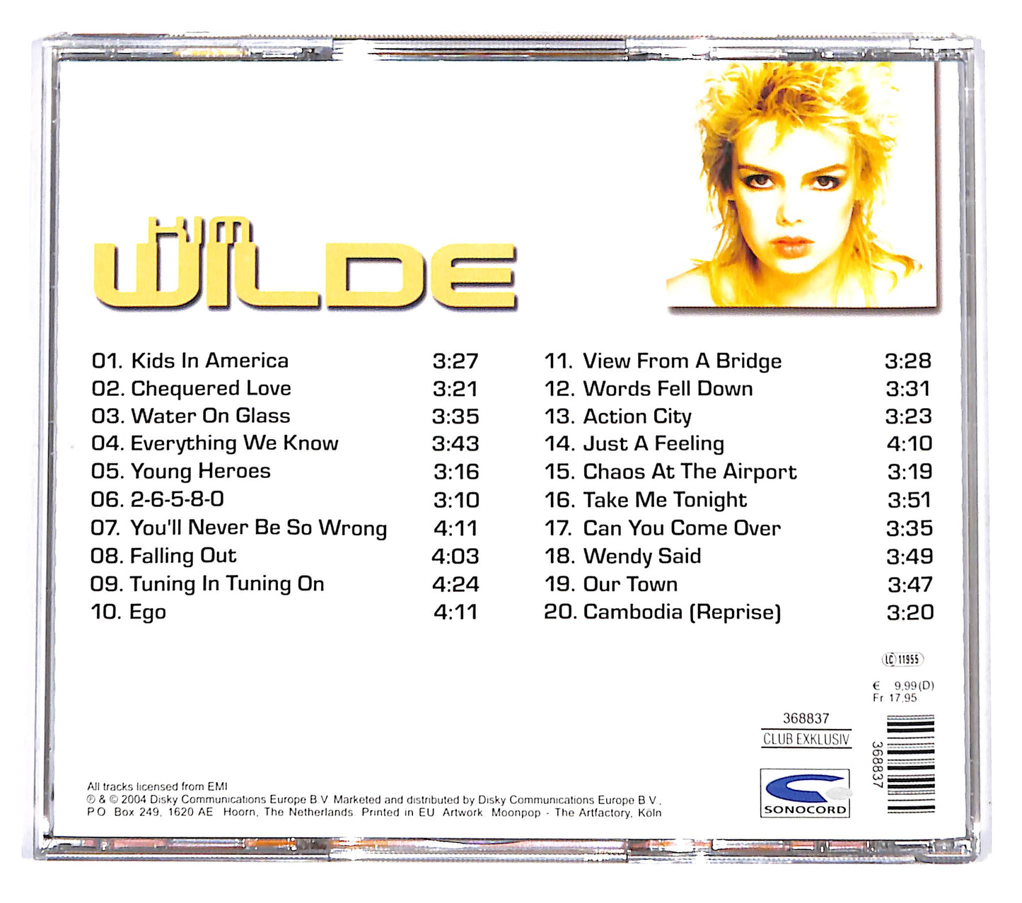 EBOND Kim Wilde - Kim Wilde CD CD142117