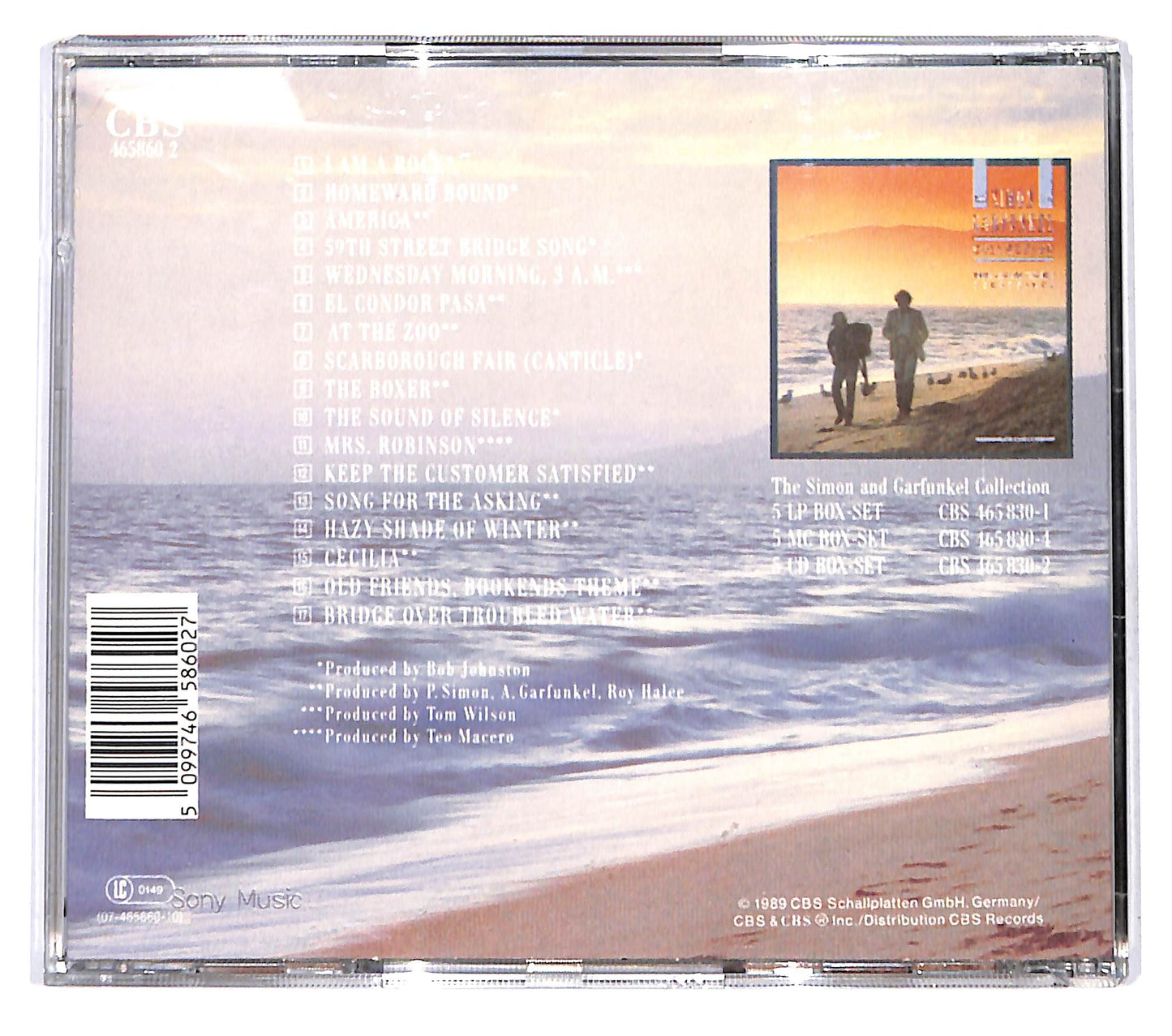 EBOND Simon & Garfunkel - The Simon And Garfunkel Collection CD CD142125