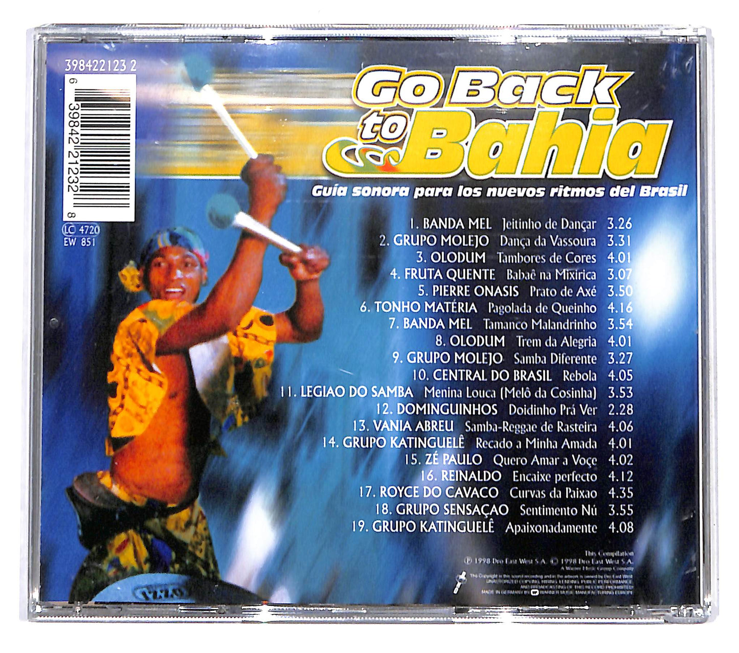 EBOND Various - Go Back To Bahia CD CD142147