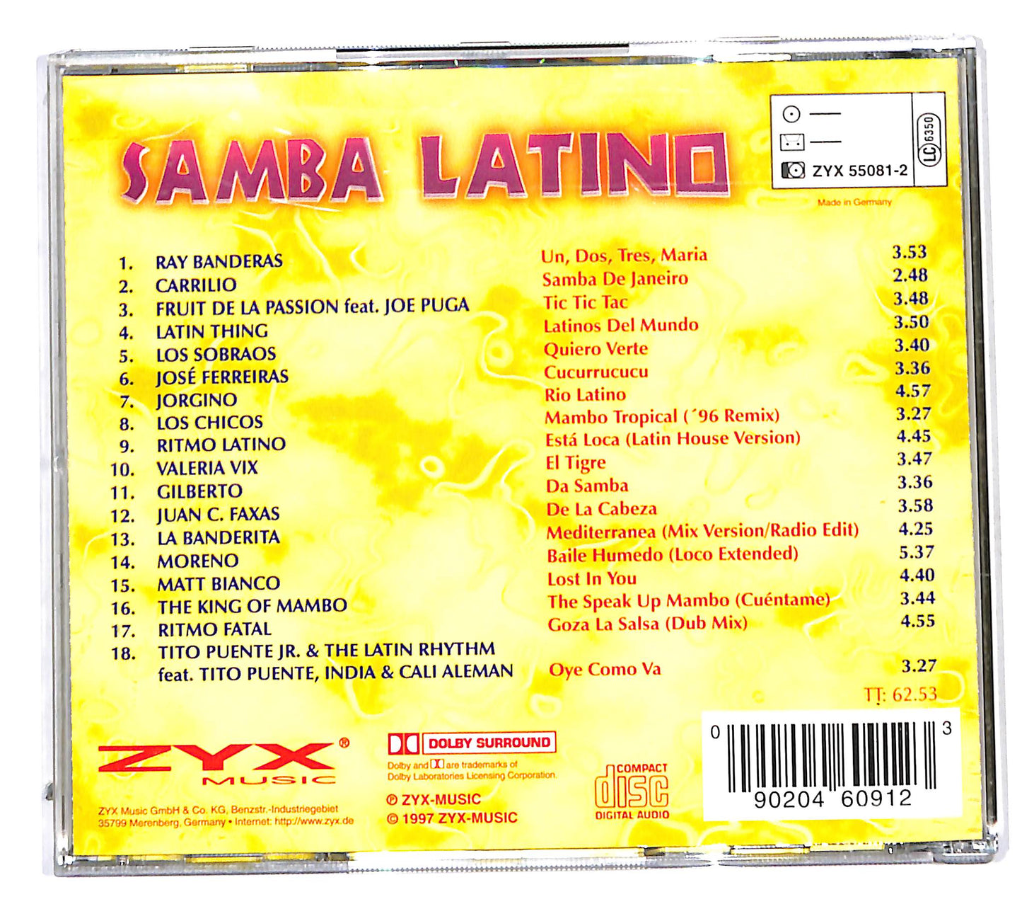EBOND Various - Samba Latino CD CD142152