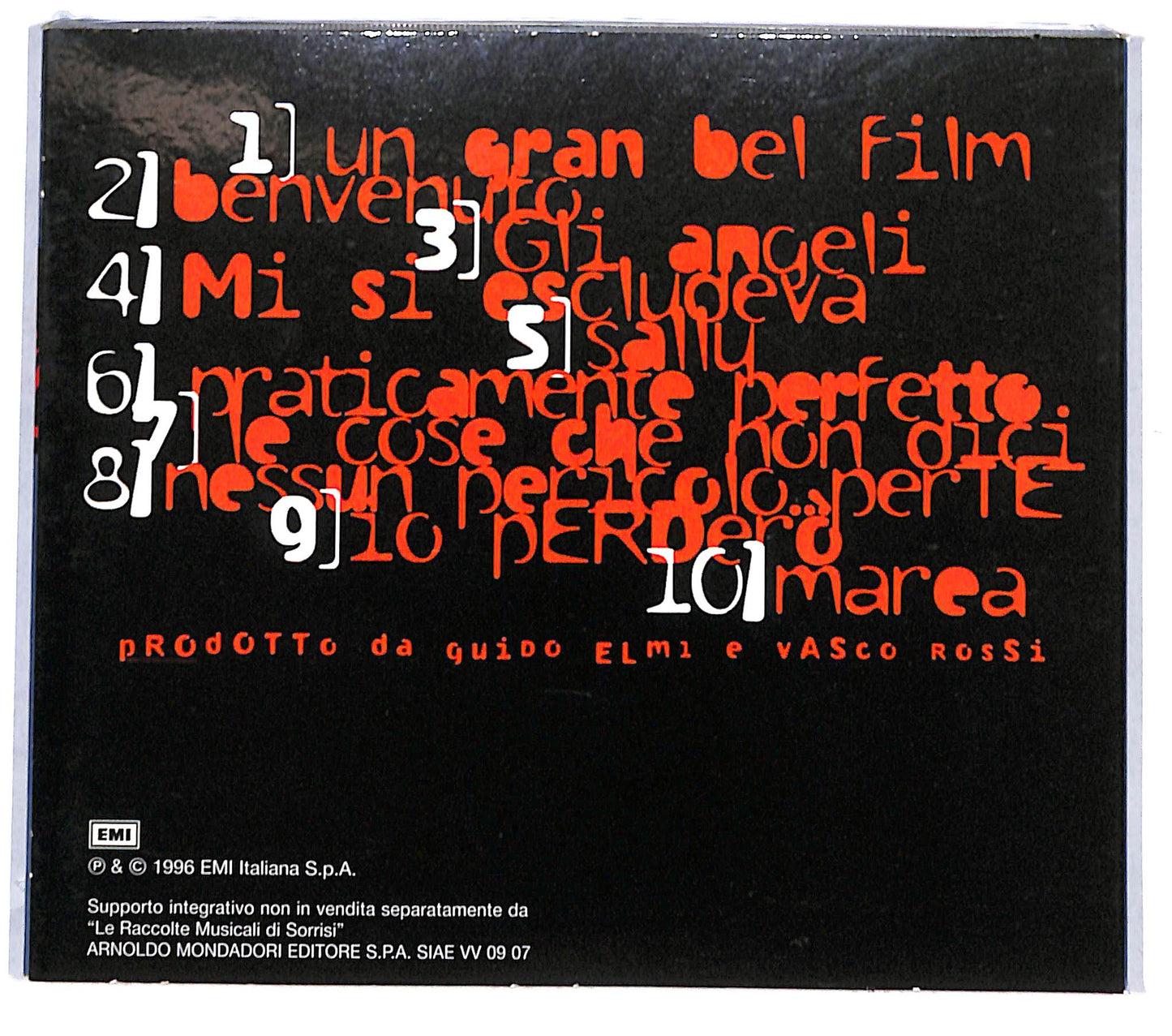 EBOND Vasco Rossi - Nessun Pericolo... Per Te EDITORIALE CD CD142219