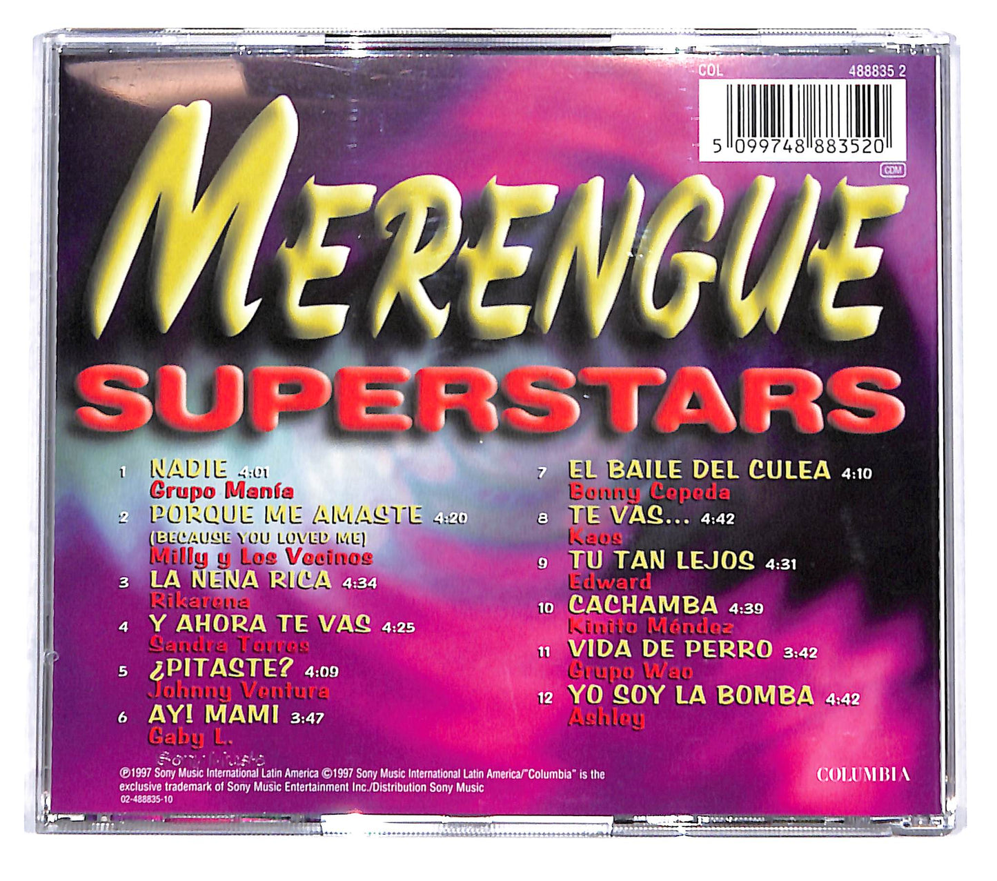 EBOND Various - Merengue Superstars CD CD142227