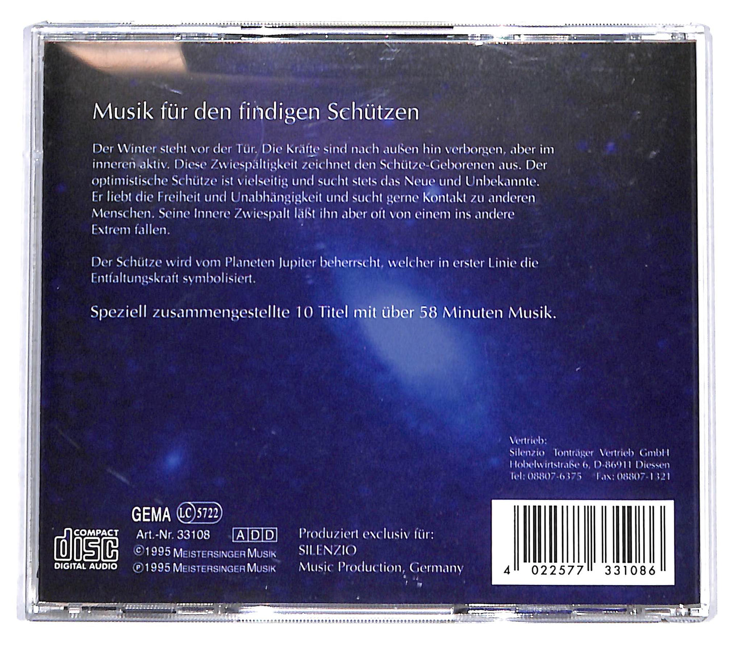 EBOND Various - Musik Fur Den Schutzen CD CD142230