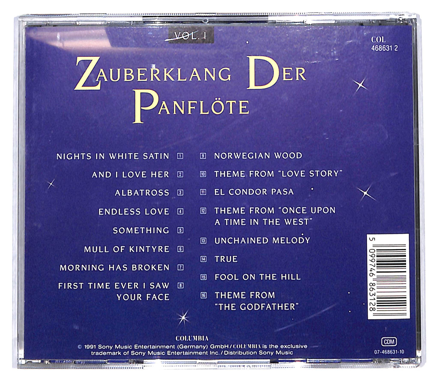 EBOND Various - Zauberklang der Panflote vol.1 CD CD142231