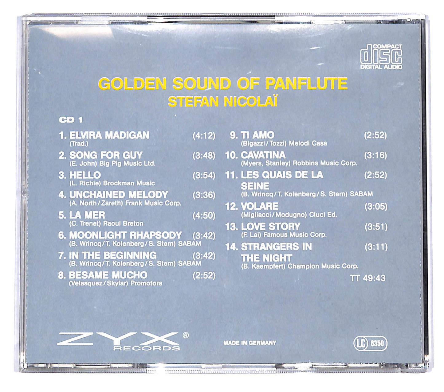EBOND Various - Golden Sound Of Panflute cd 1 CD142232