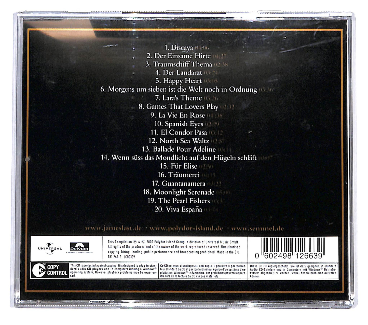 EBOND James Last - Gold (Greatest Hits) CD CD142246