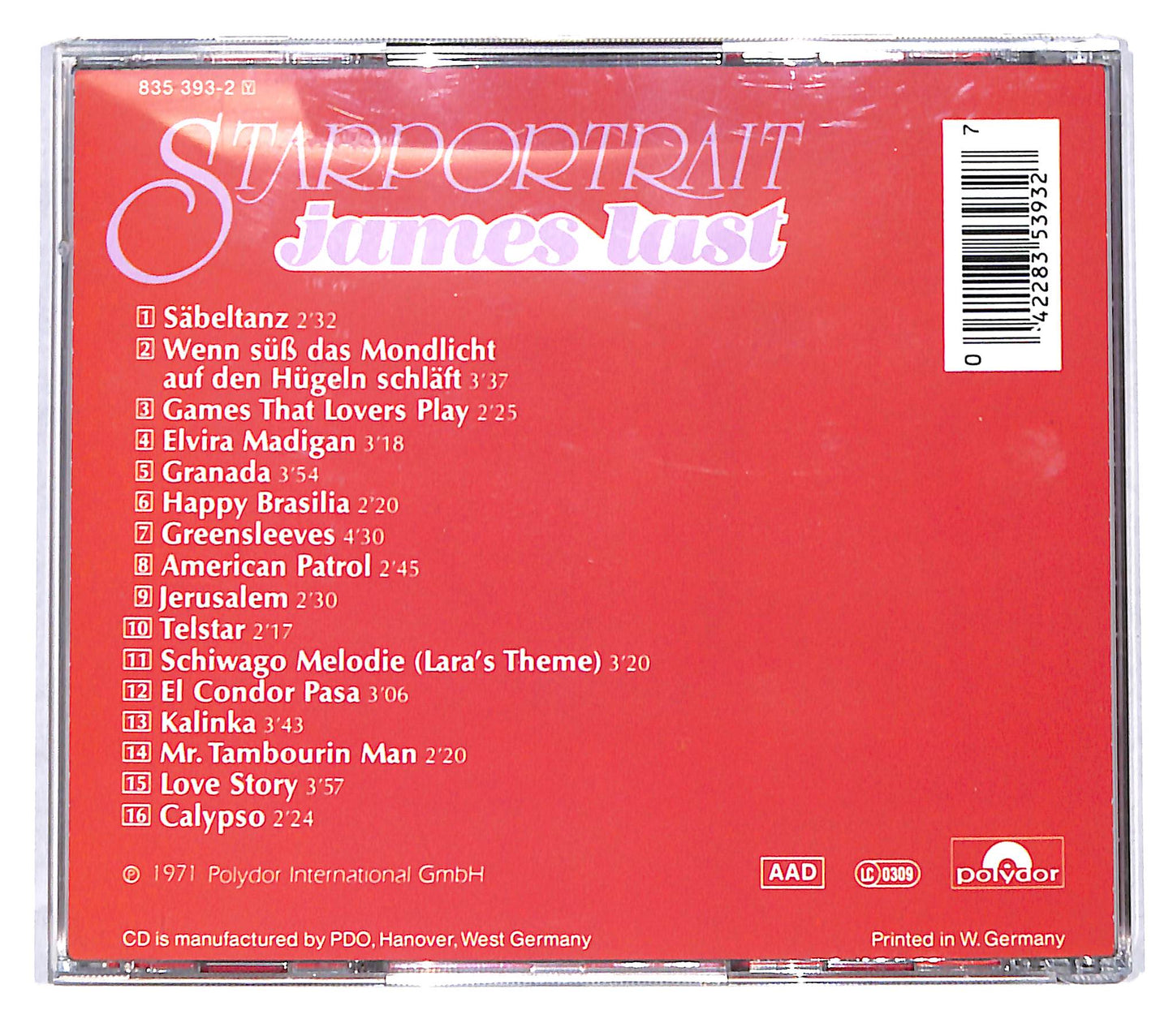 EBOND James Last - Starportrait CD CD142249