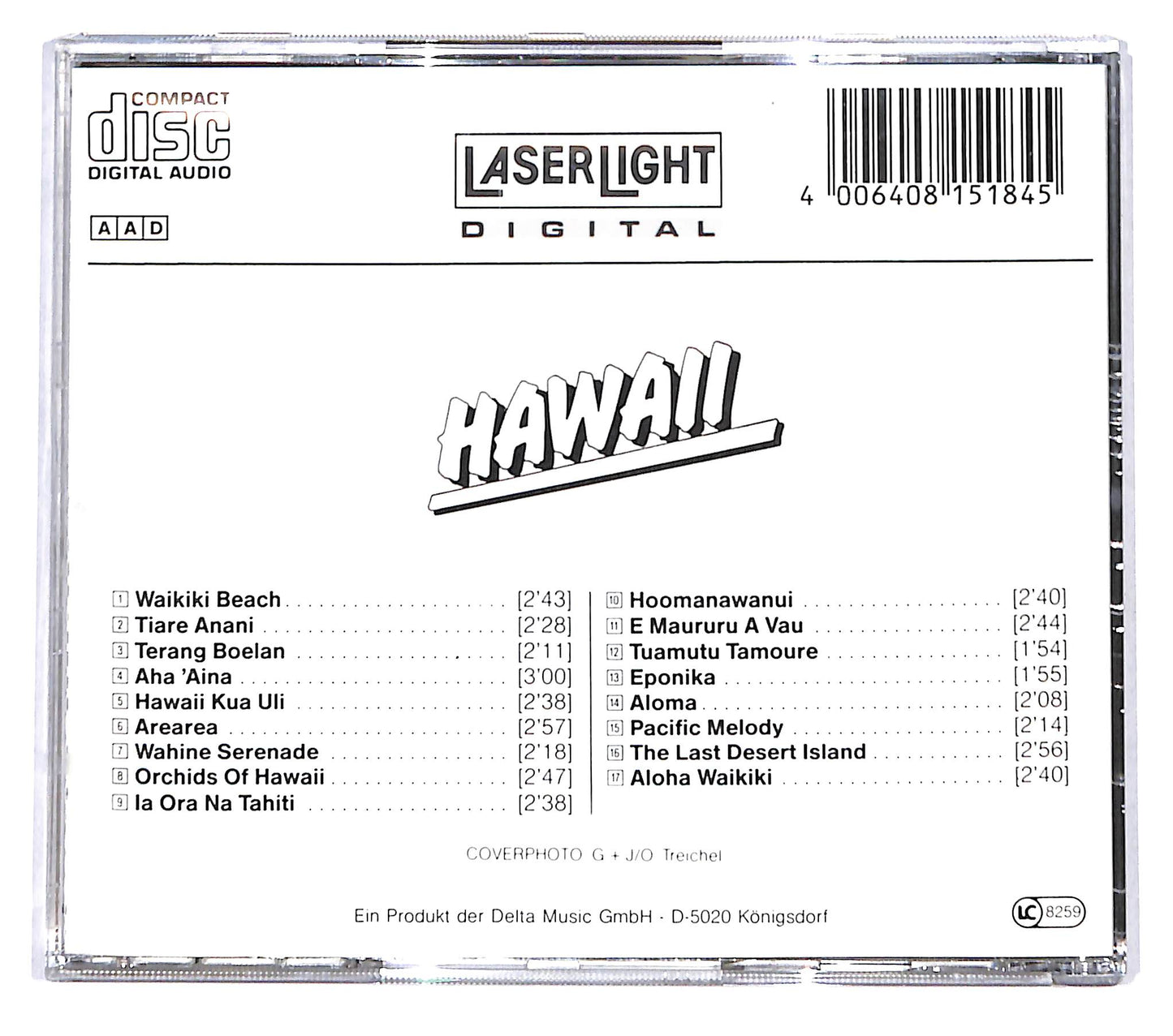 EBOND Unknown Artist - Greetings From Hawaii CD CD142256