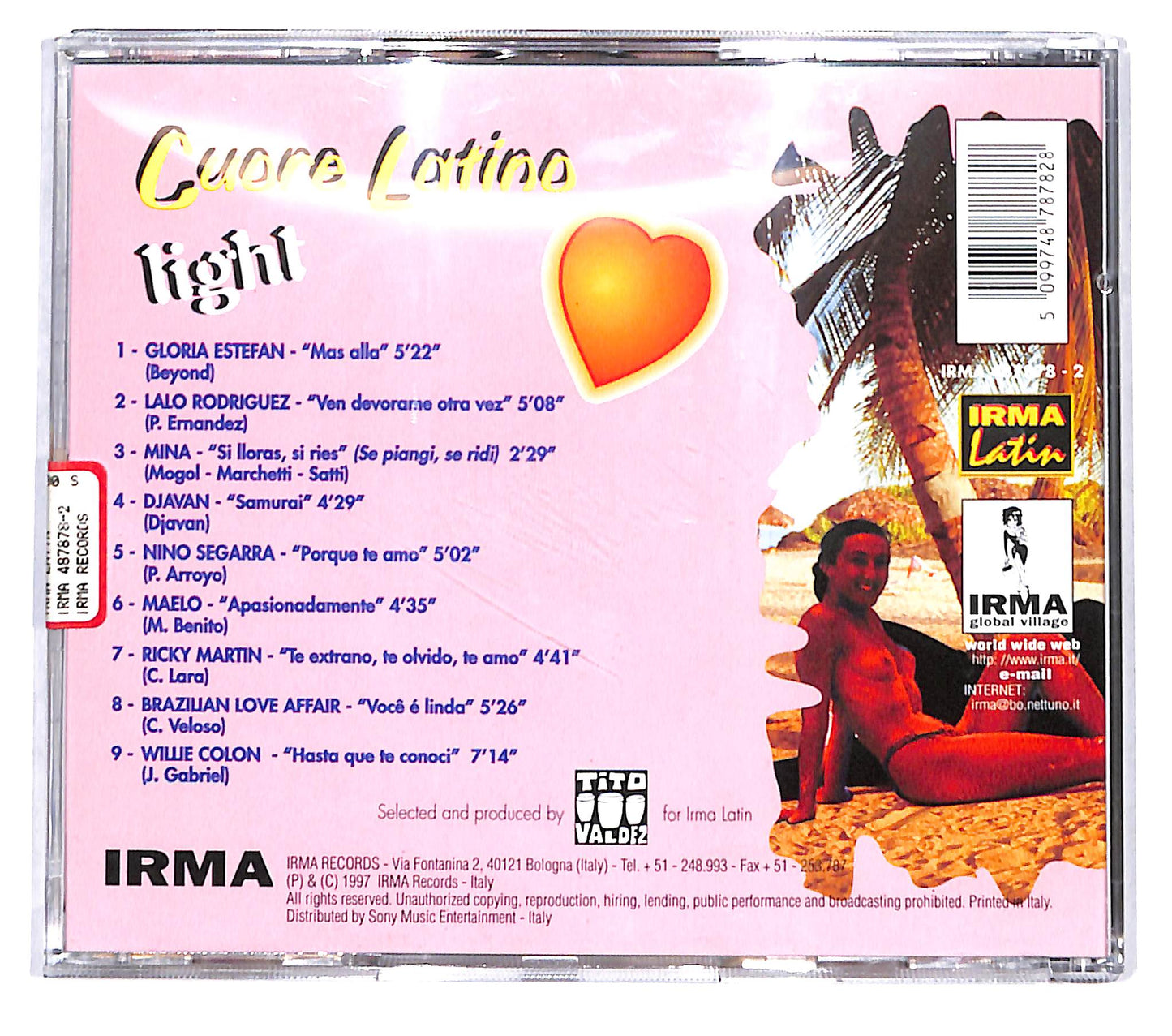 EBOND Various - Cuore Latino Light CD CD142257