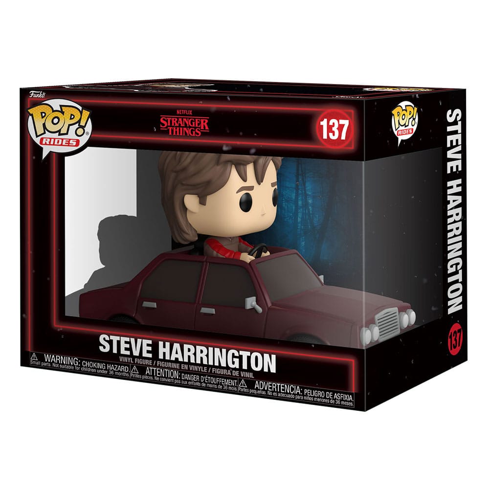 Stranger Things POP! Rides Statuetta in vinile Steve Harrington 15 cm