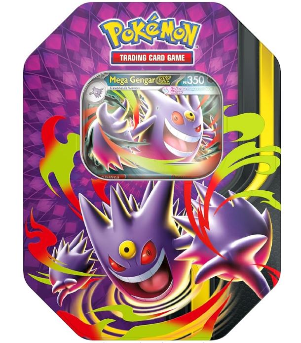 POKEMON TIN DA COLLEZIONE MEGA CHIARODILUNA 2026