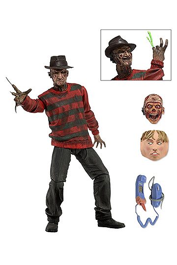 Action figure di Nightmare on Elm Street per il 30° anniversario, Ultimate Freddy Krueger, 18 cm.