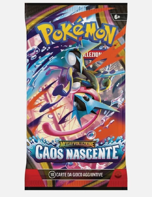 POKEMON M4 EVOLUZIONE CAOS NASCENTE BUSTA 10 CARTE IT