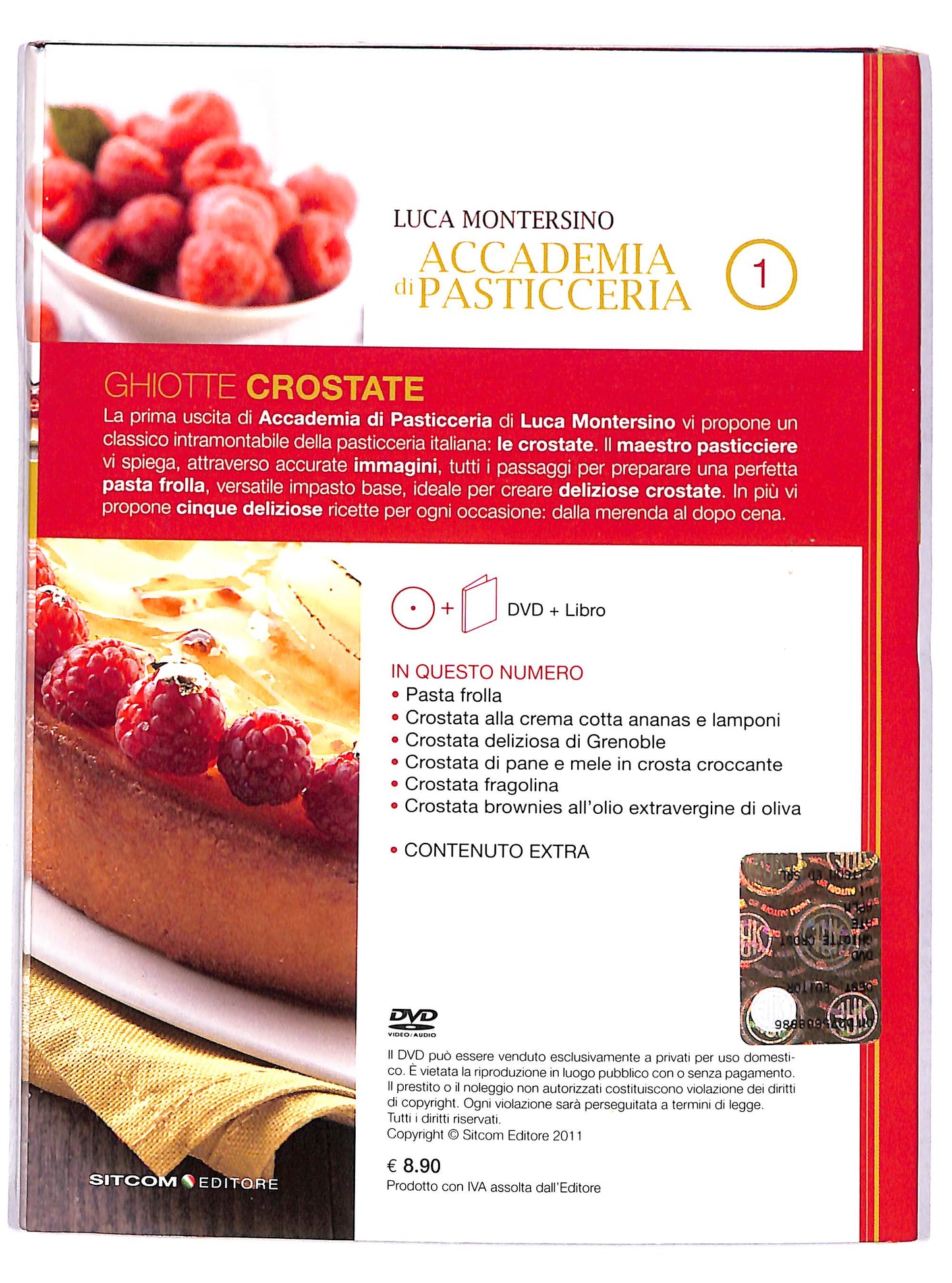 EBOND Accademia di Pasticceria - Ghiotte Crostate (Vol.1) EDITORIALE DVD D624765