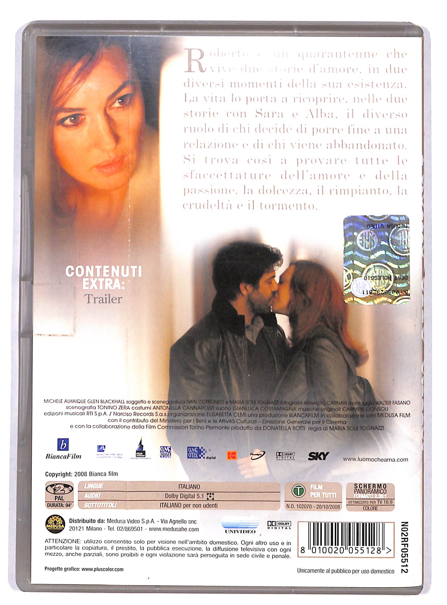 EBOND L'uomo che ama NOLEGGIO DVD D820617