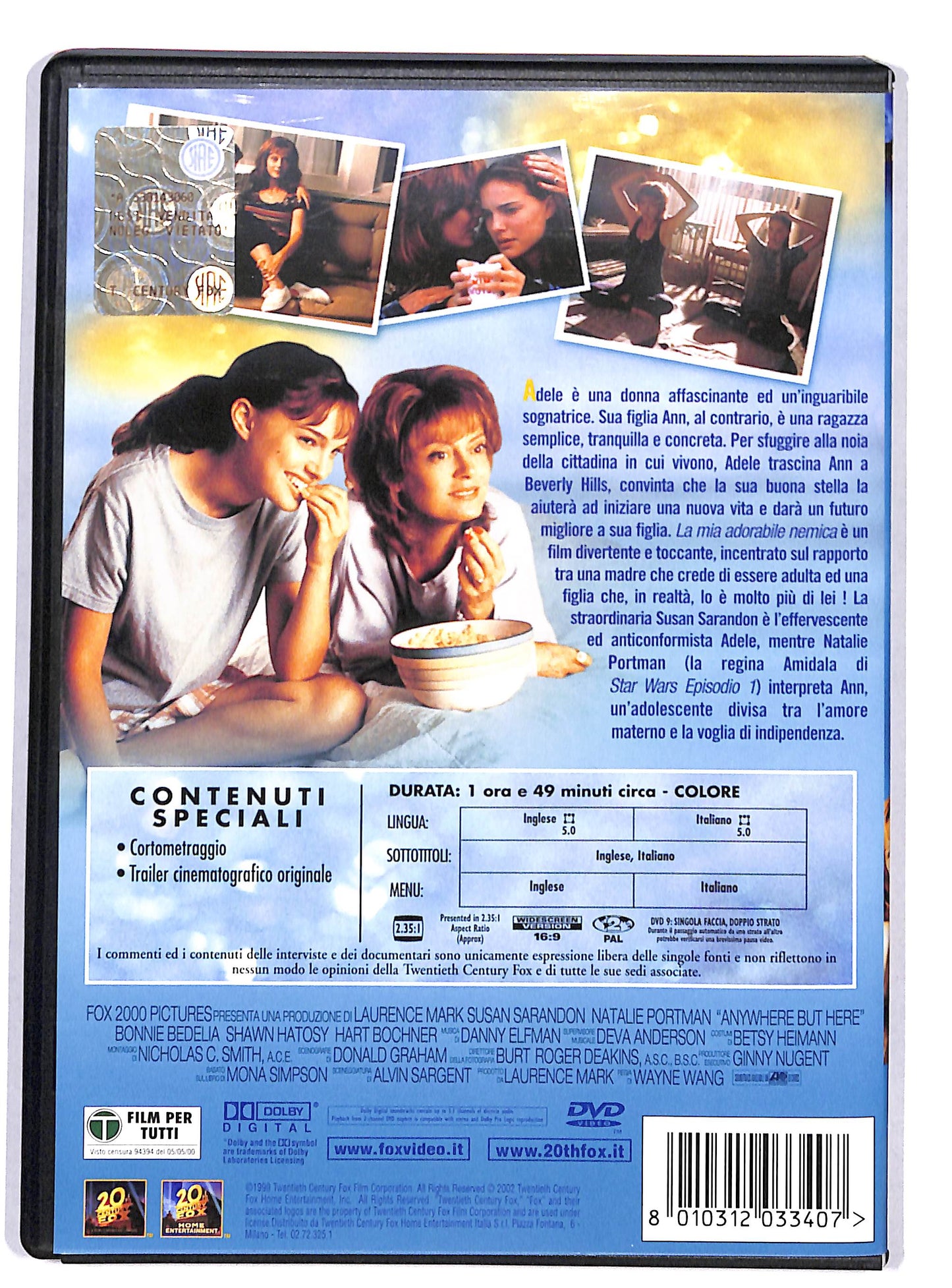 EBOND La Mia Adorabile Nemica DVD D820619