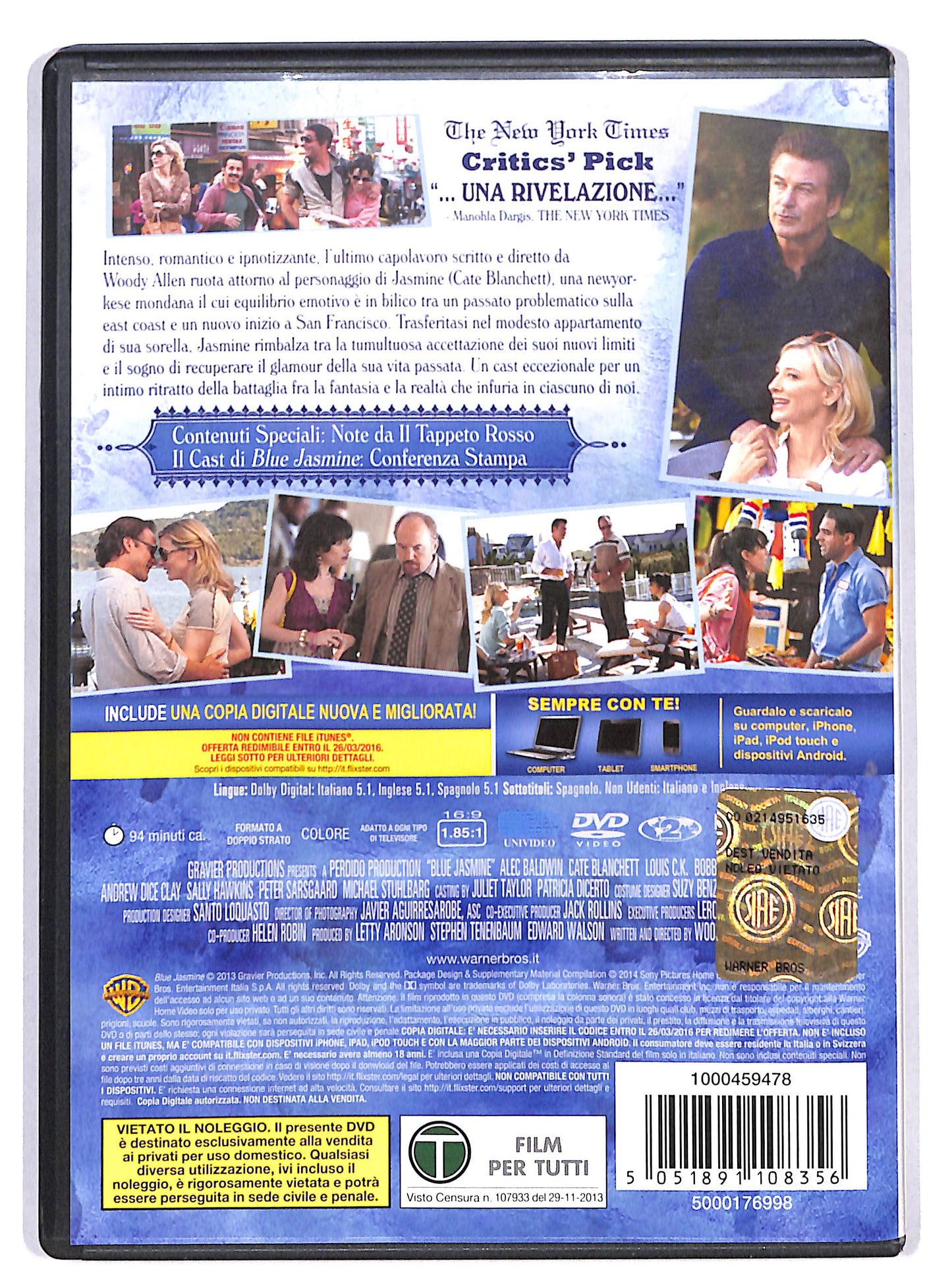 EBOND Blue Jasmine DVD D820648