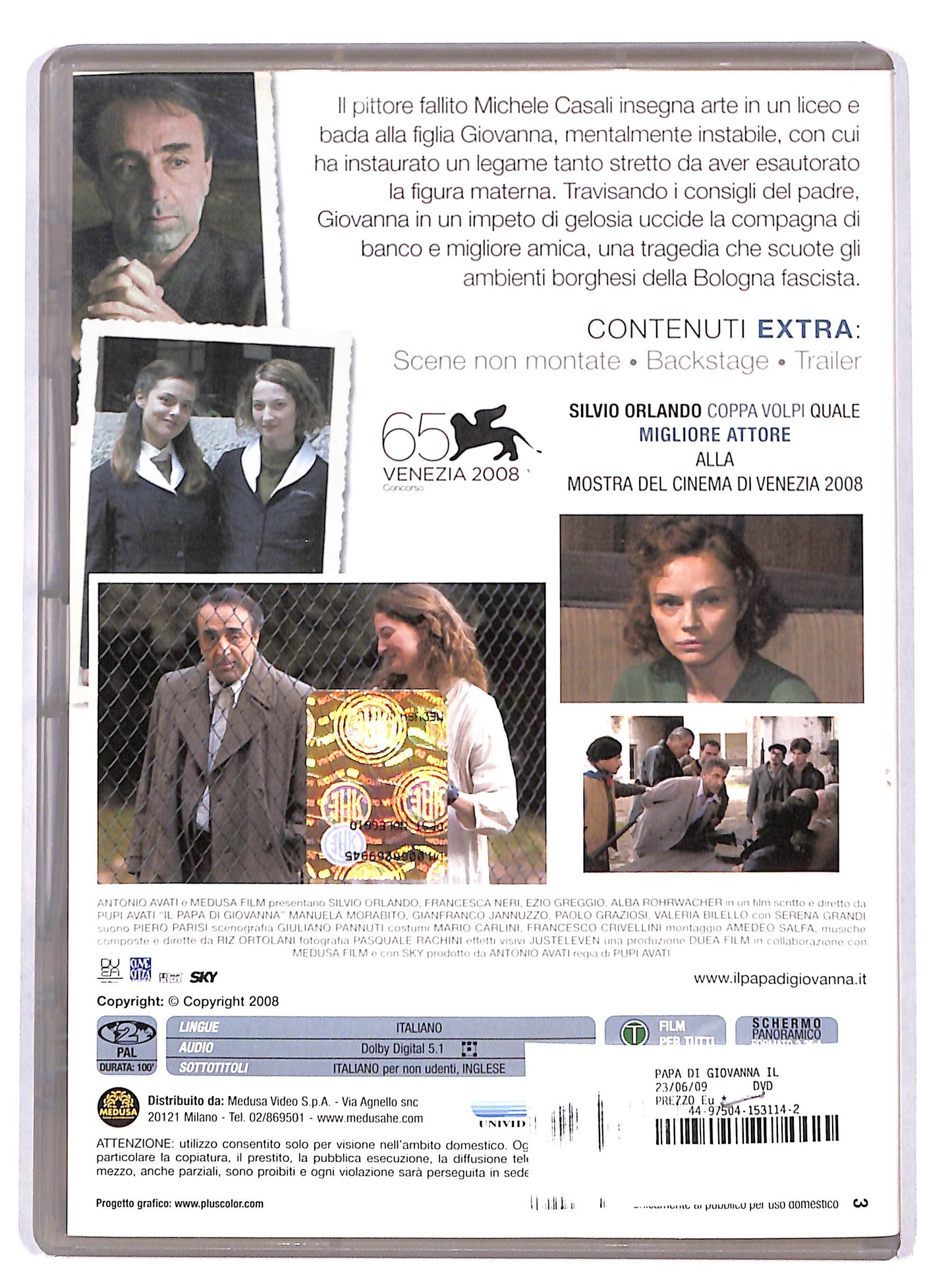 EBOND Il papa di Giovanna NOLEGGIO DVD D820655