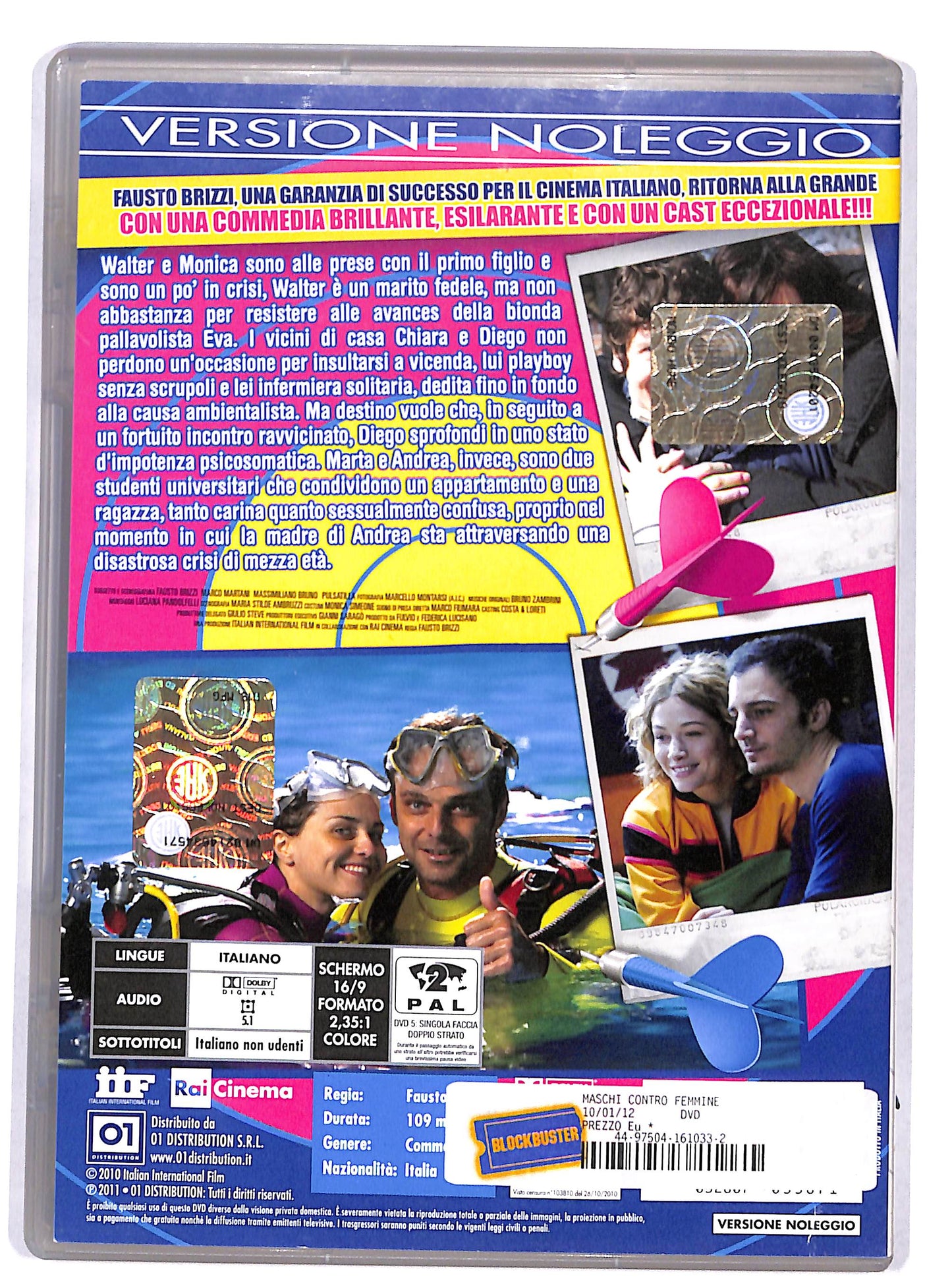 EBOND Maschi Contro Femmine NOLEGGIO DVD D820661