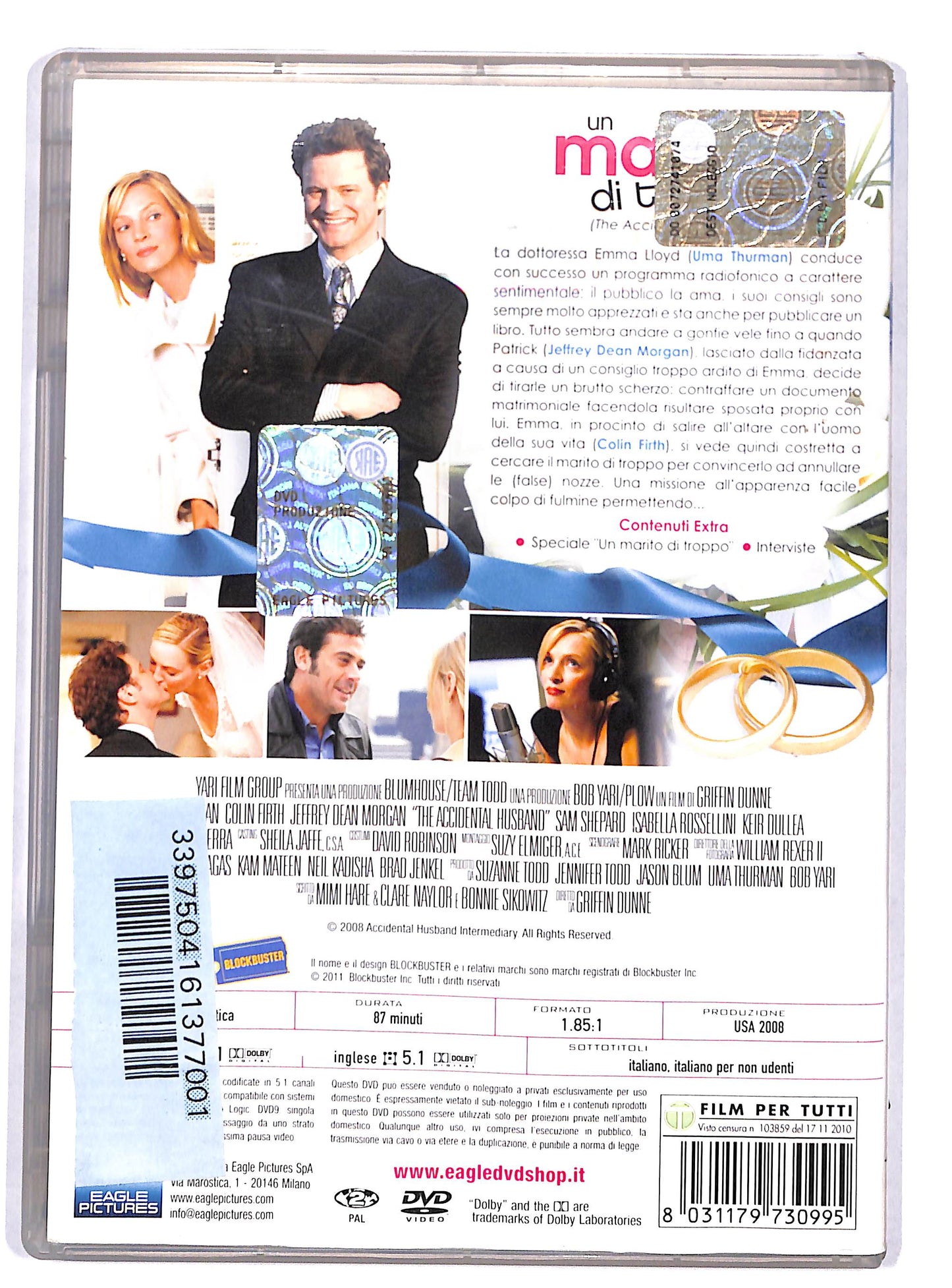 EBOND Un marito di troppo NOLEGGIO DVD D820665
