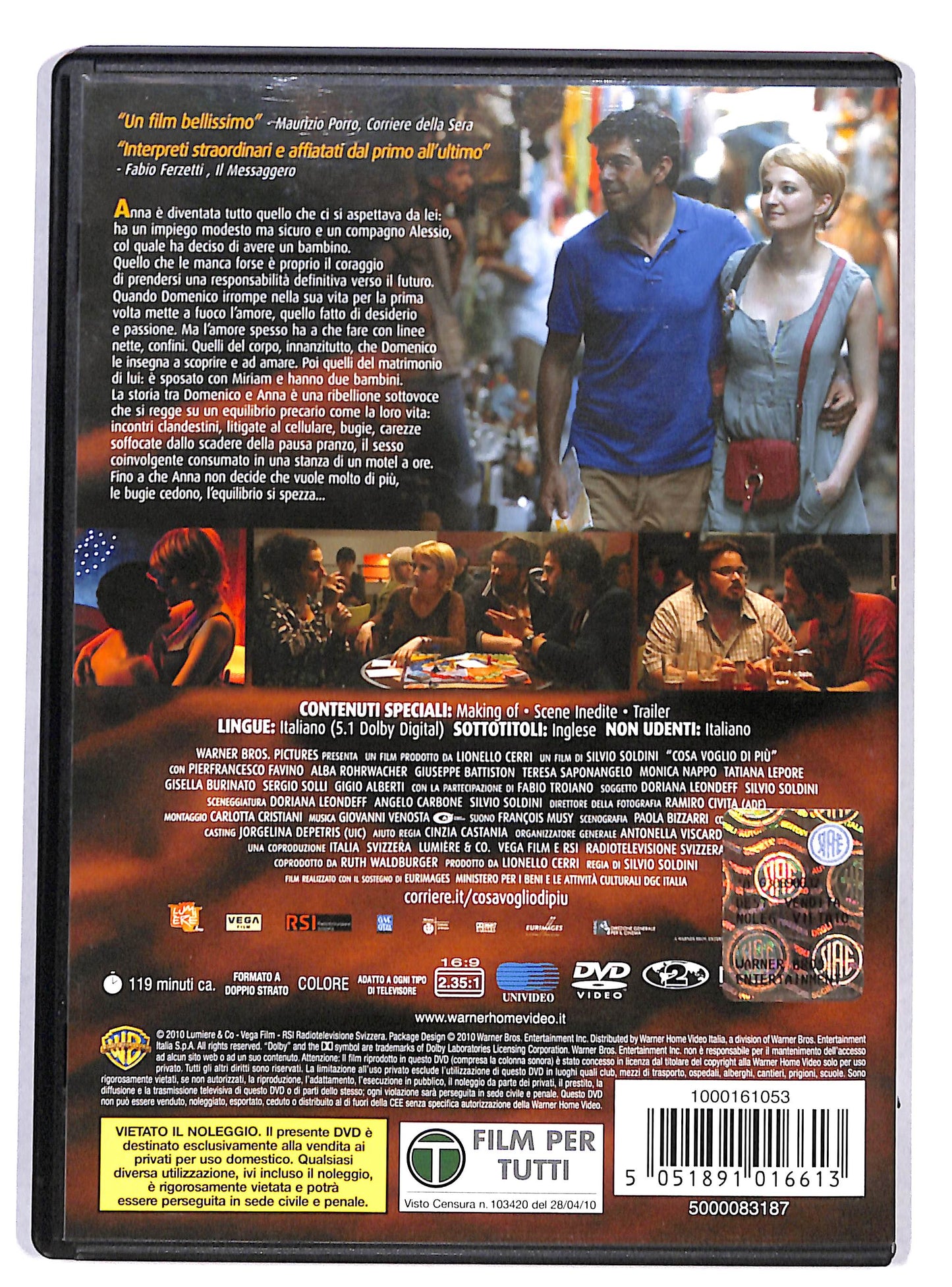 EBOND Cosa voglio di piu DVD D820702