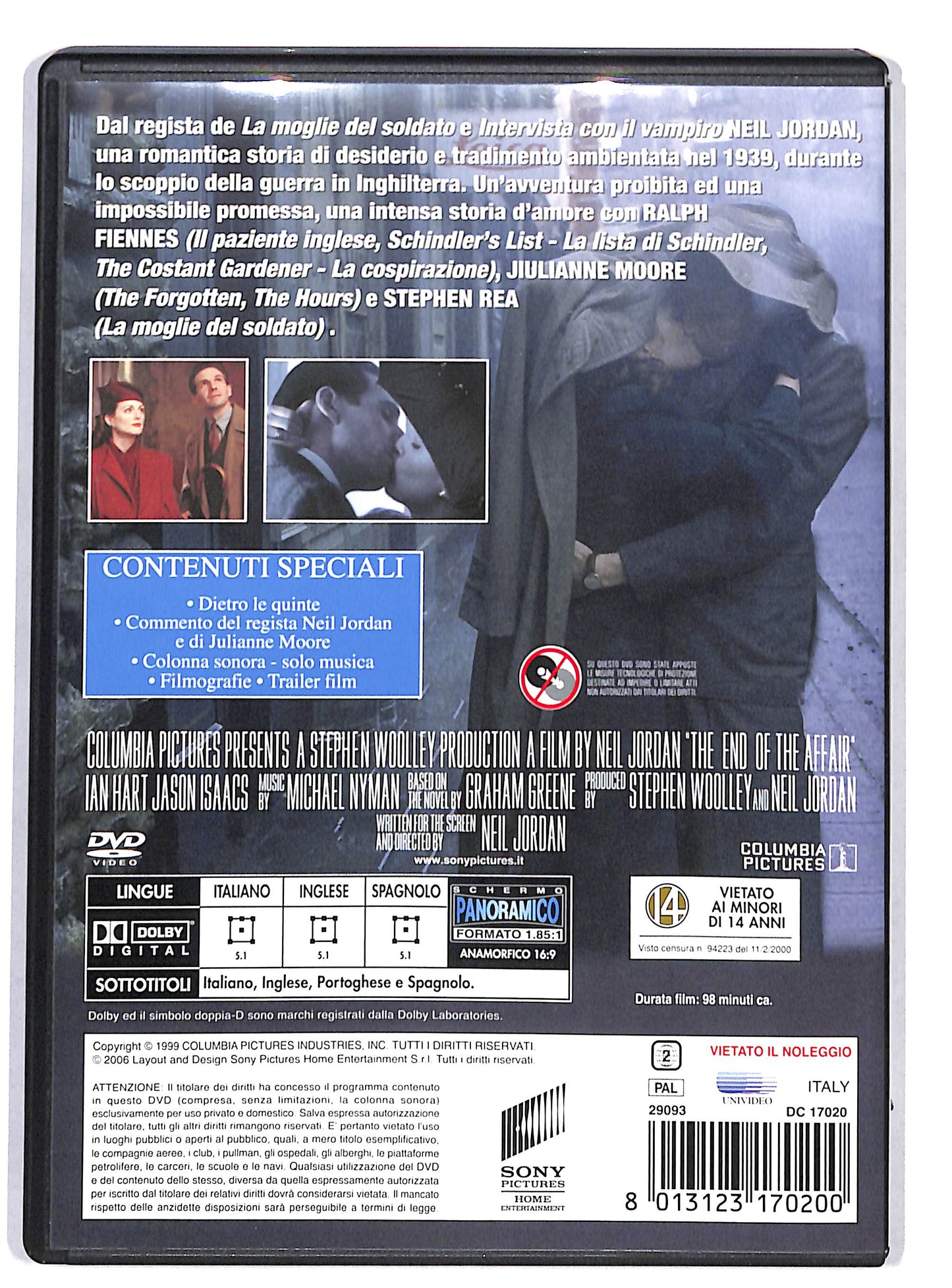 EBOND Fine di una storia DVD D820729