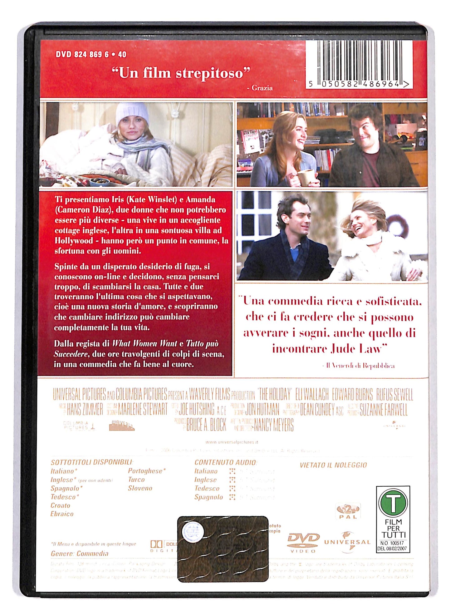 EBOND L'amore non va in vacanza DVD D820761