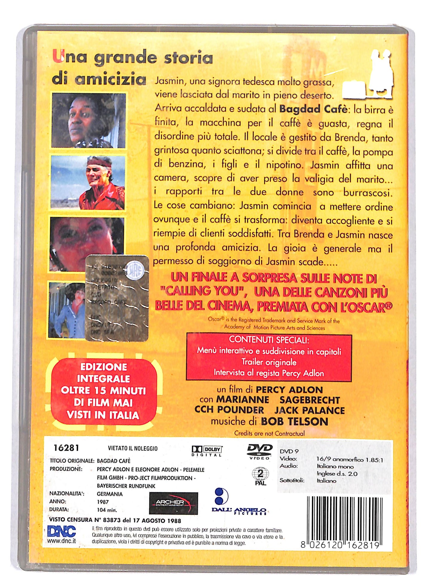 EBOND Bagdad Cafe DVD D821028