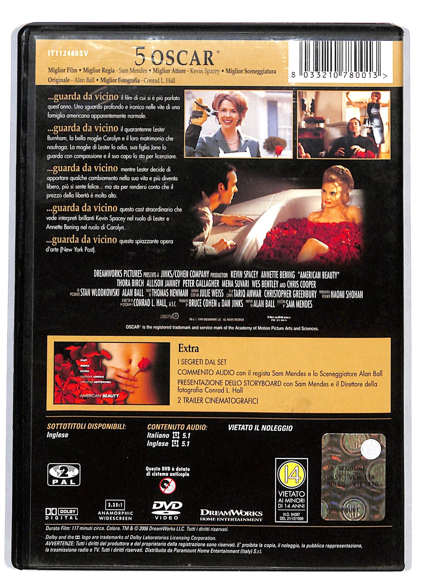 EBOND American Beauty DVD D821117