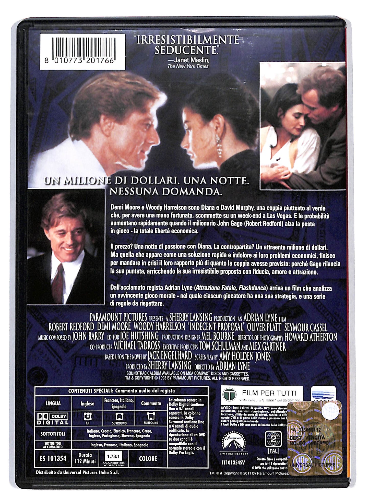 EBOND Proposta indecente DVD D821124