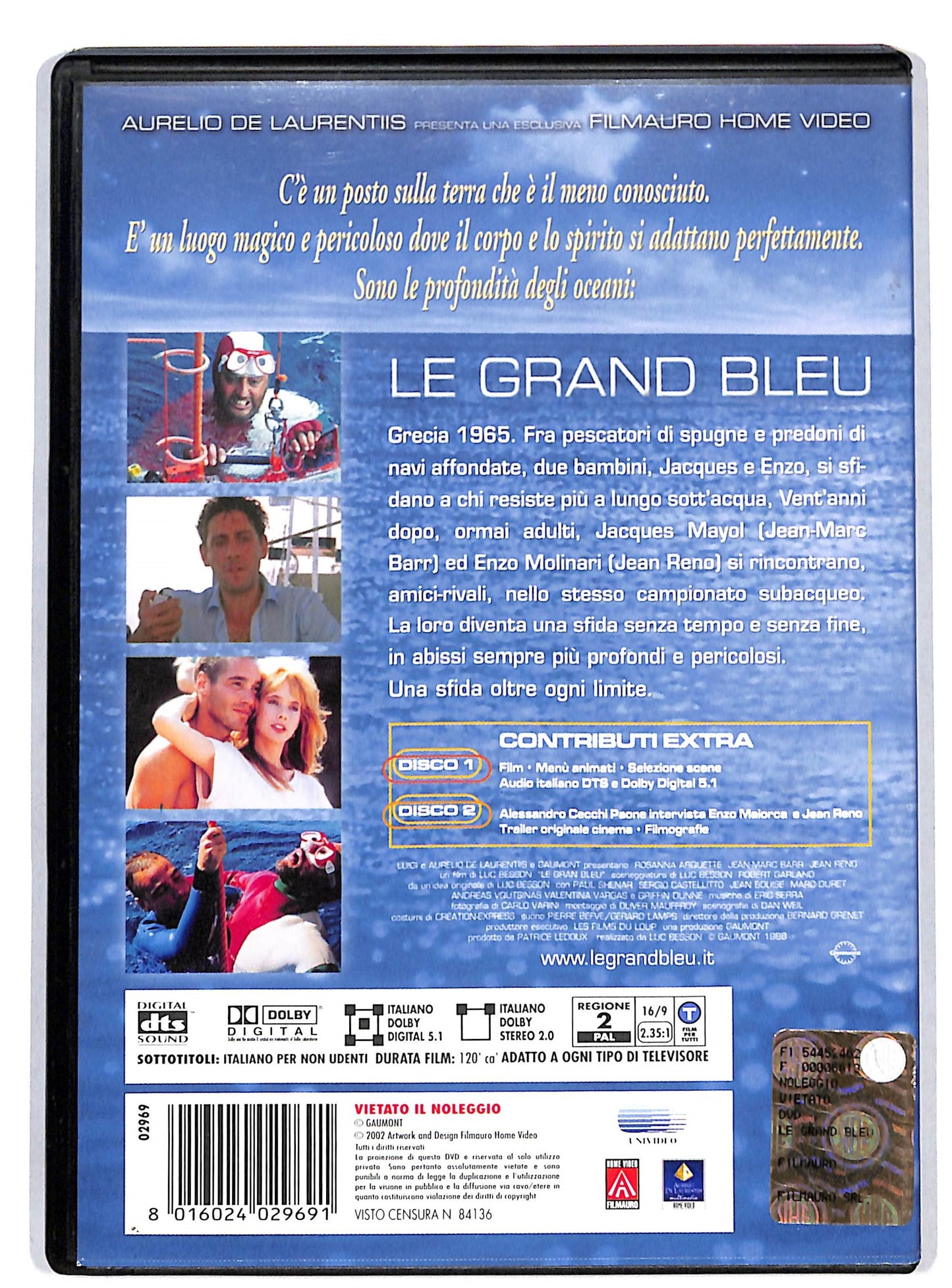EBOND Le Grand Bleu (Special Edition) (2 Dvd) DVD D821142