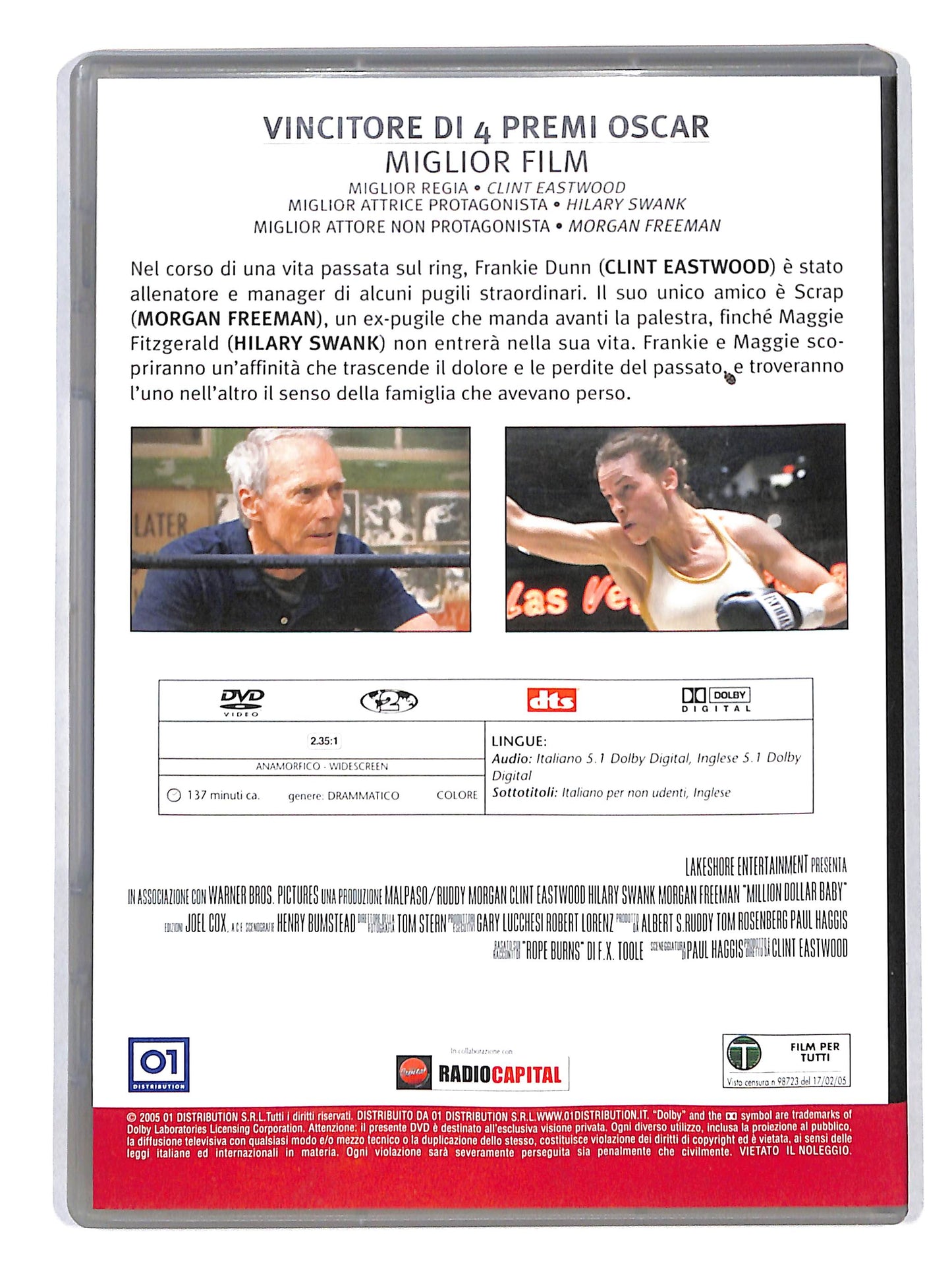 EBOND Million Dollar Baby EDITORIALE DVD D821145